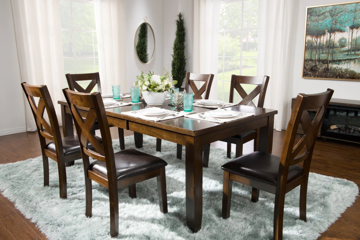Hesparia Dining Chair - Brown - Image 5