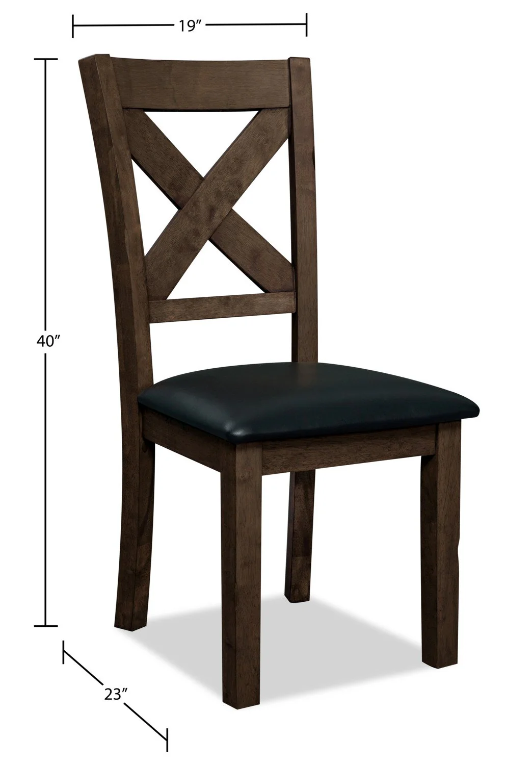 Hesparia Dining Chair - Weathered Grey - Image 6