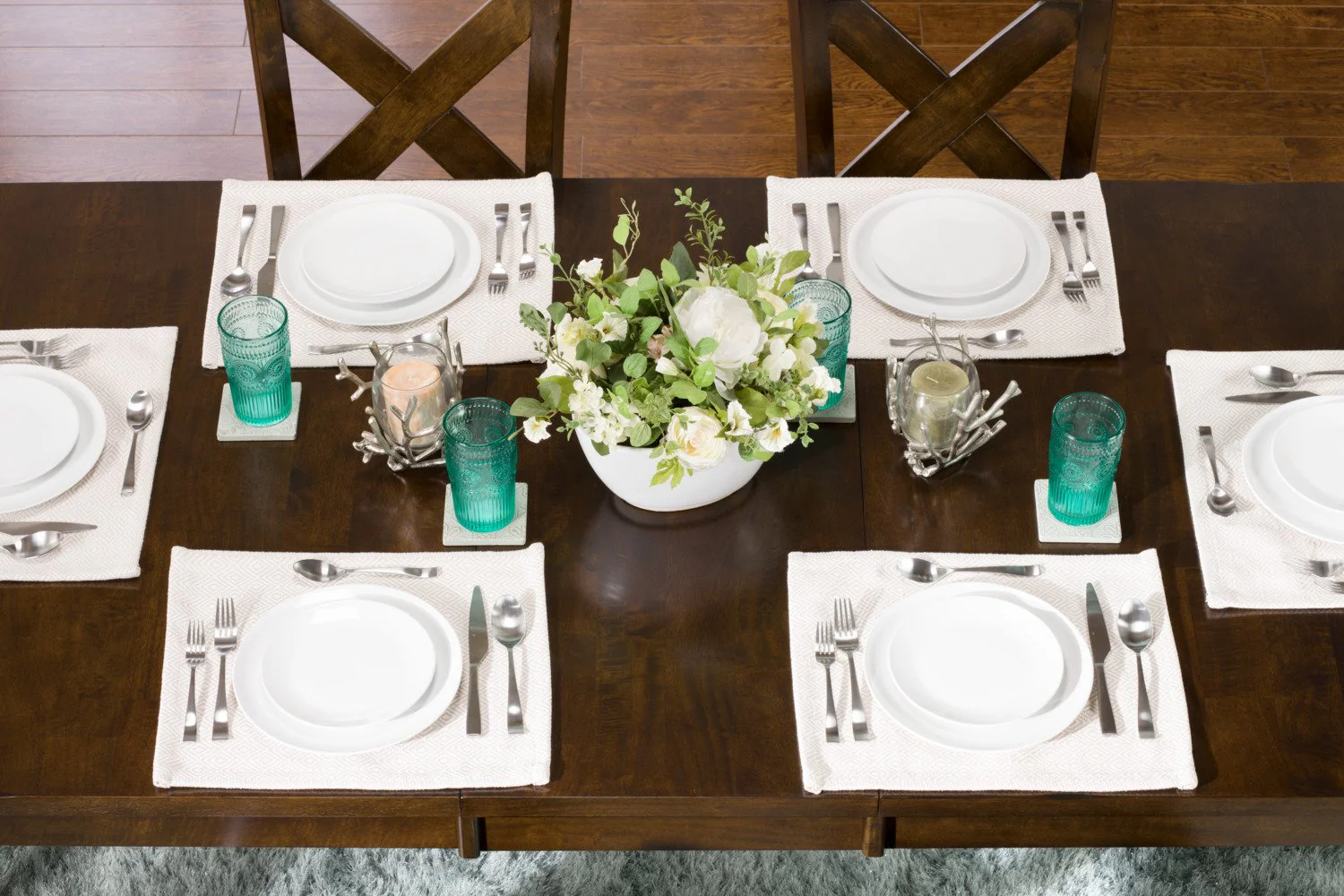 Hesparia Dining Table - Brown - Image 5