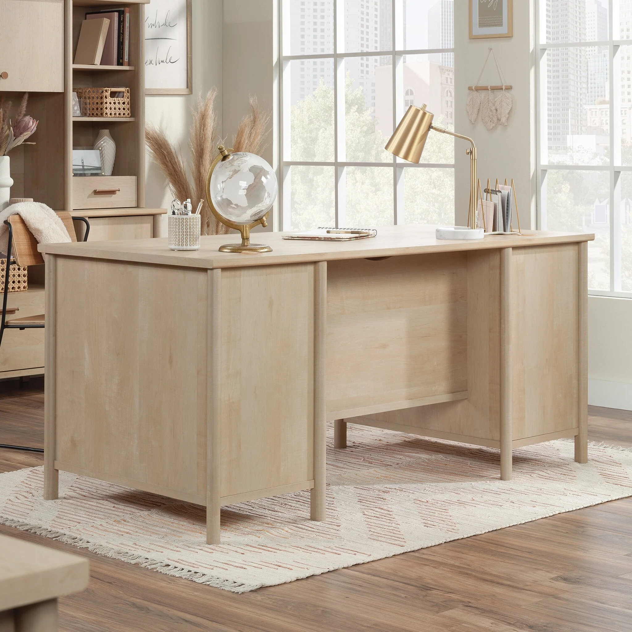 Hill Garden Commercial Grade Executive Desk - Image 9