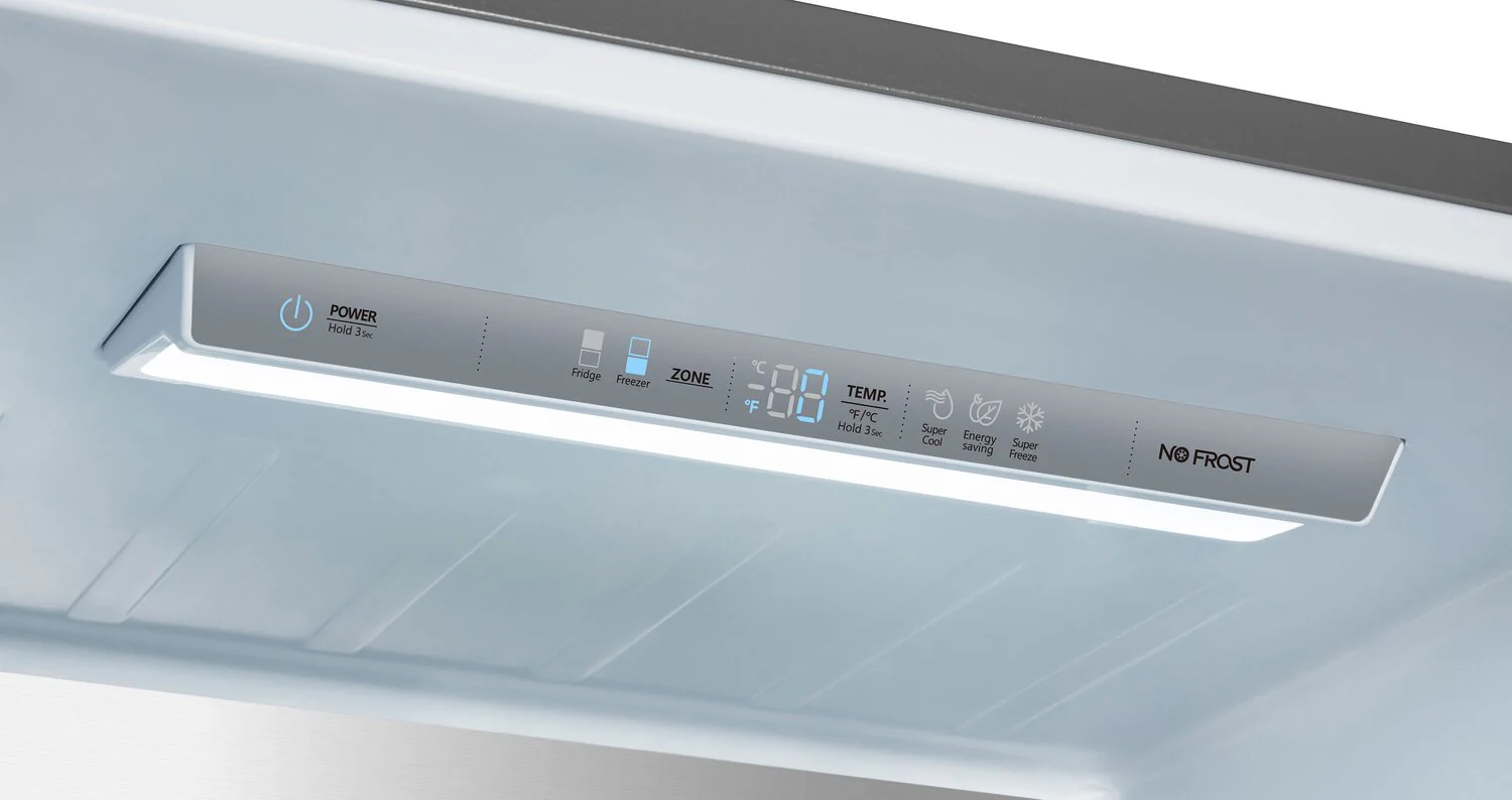 Hisense 14.7 Cu. Ft. Counter-Depth Bottom-Mount Refrigerator - RB15A2CSE - Image 5