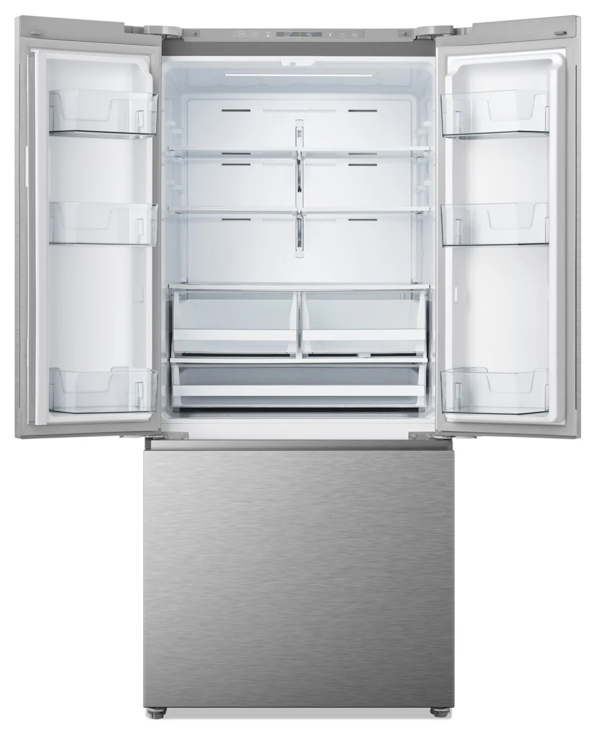 Hisense 20.8 Cu. Ft. French-Door Refrigerator - RF210N6ASE - Image 2