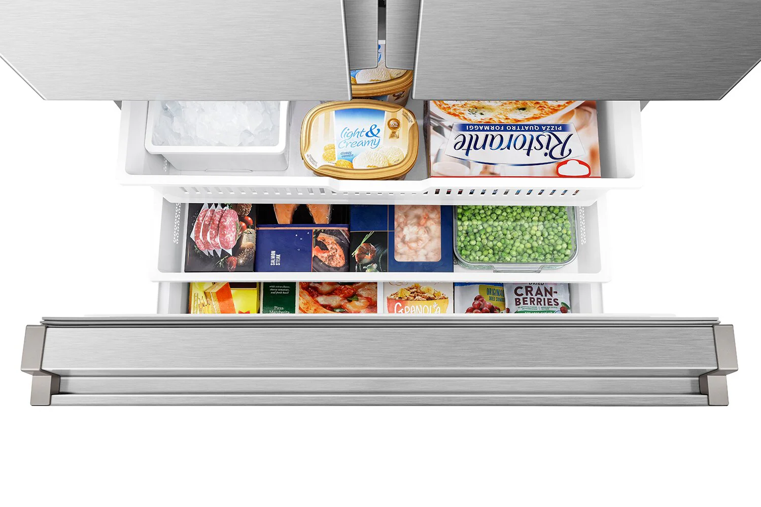 Hisense 22.4 Cu. Ft. Counter-Depth French-Door Refrigerator - RF225C3CSEI - Image 10