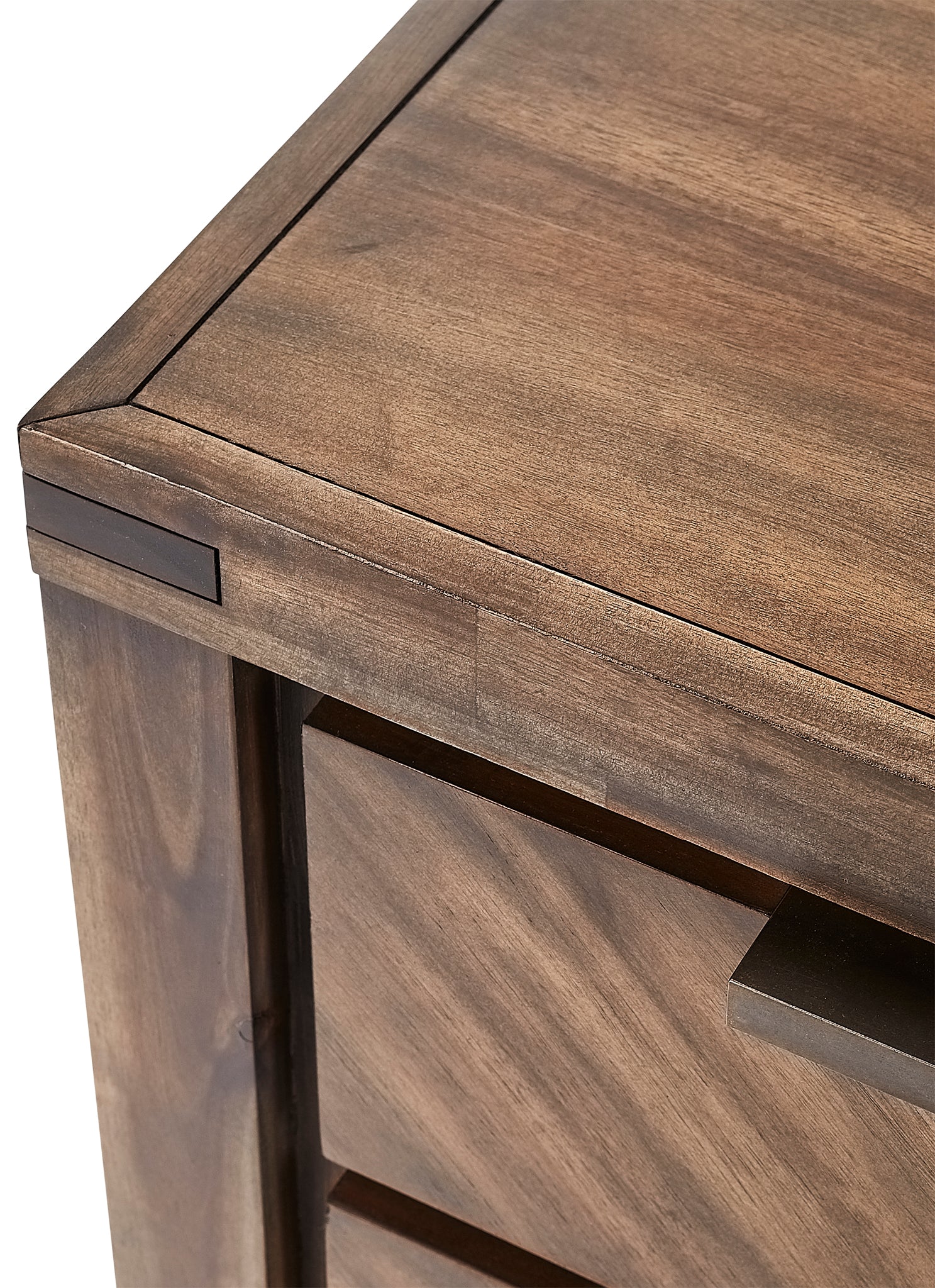 Holloway Night Table - Brown Cherry - Image 4