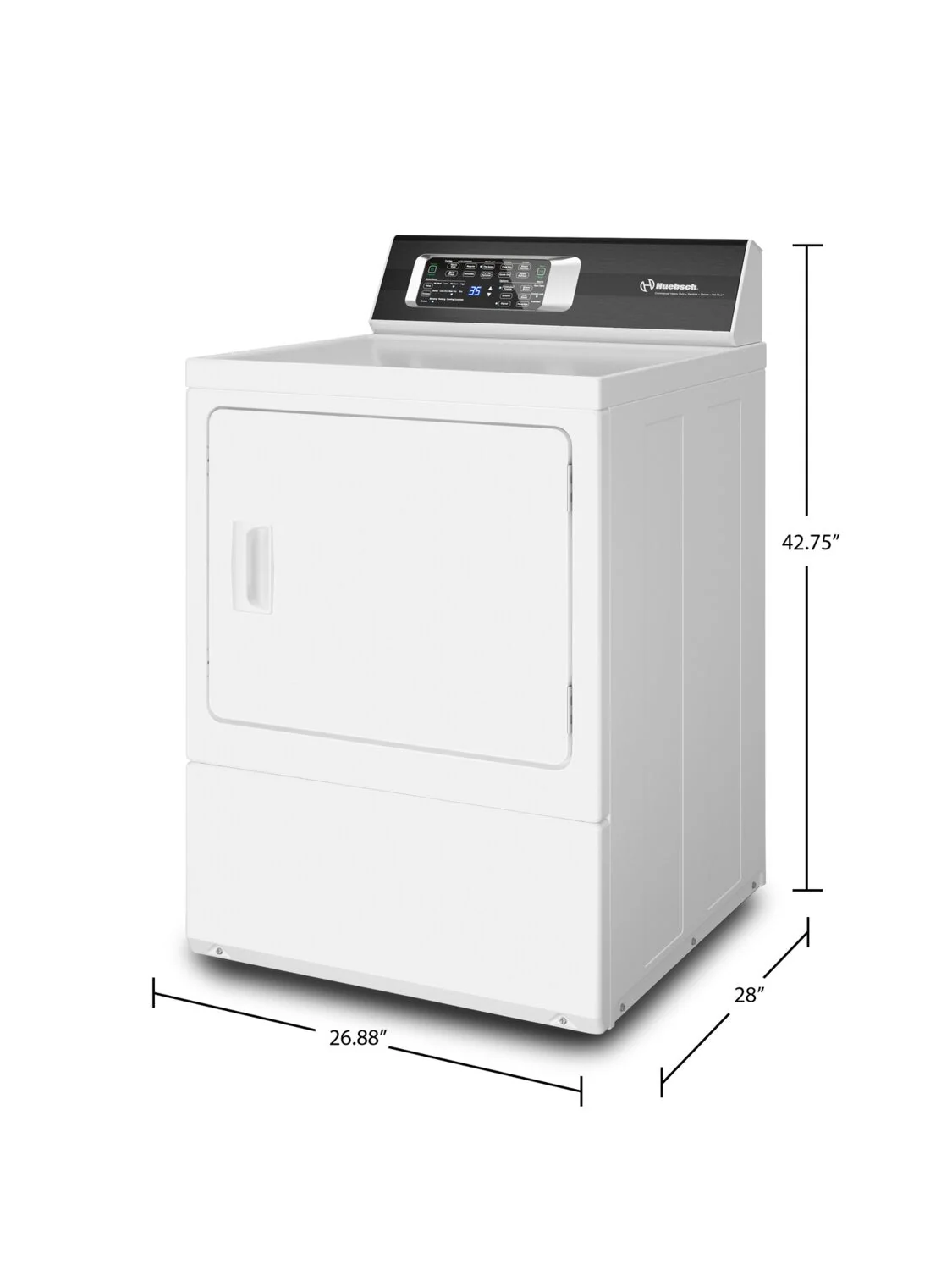 Huebsch 7 Cu. Ft. Electric Dryer with Pet Plus™ - DR7102WE - Image 4