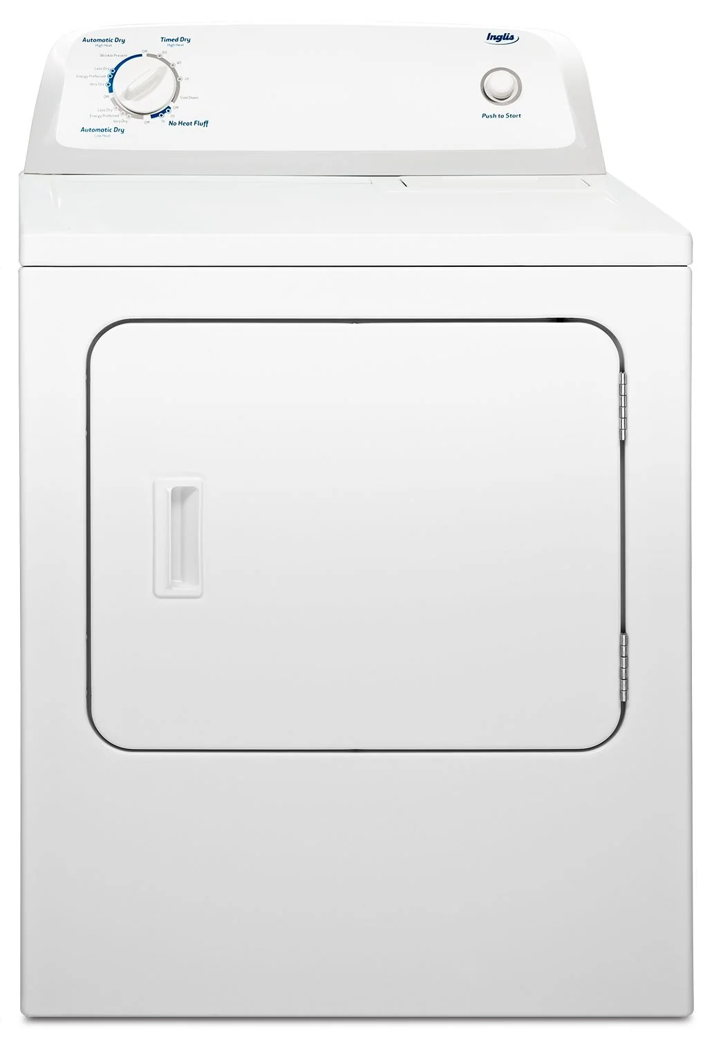 Inglis 4.0 Cu. Ft. Top-Load Washer and 6.5 Cu. Ft. Electric Dryer - White - Image 3