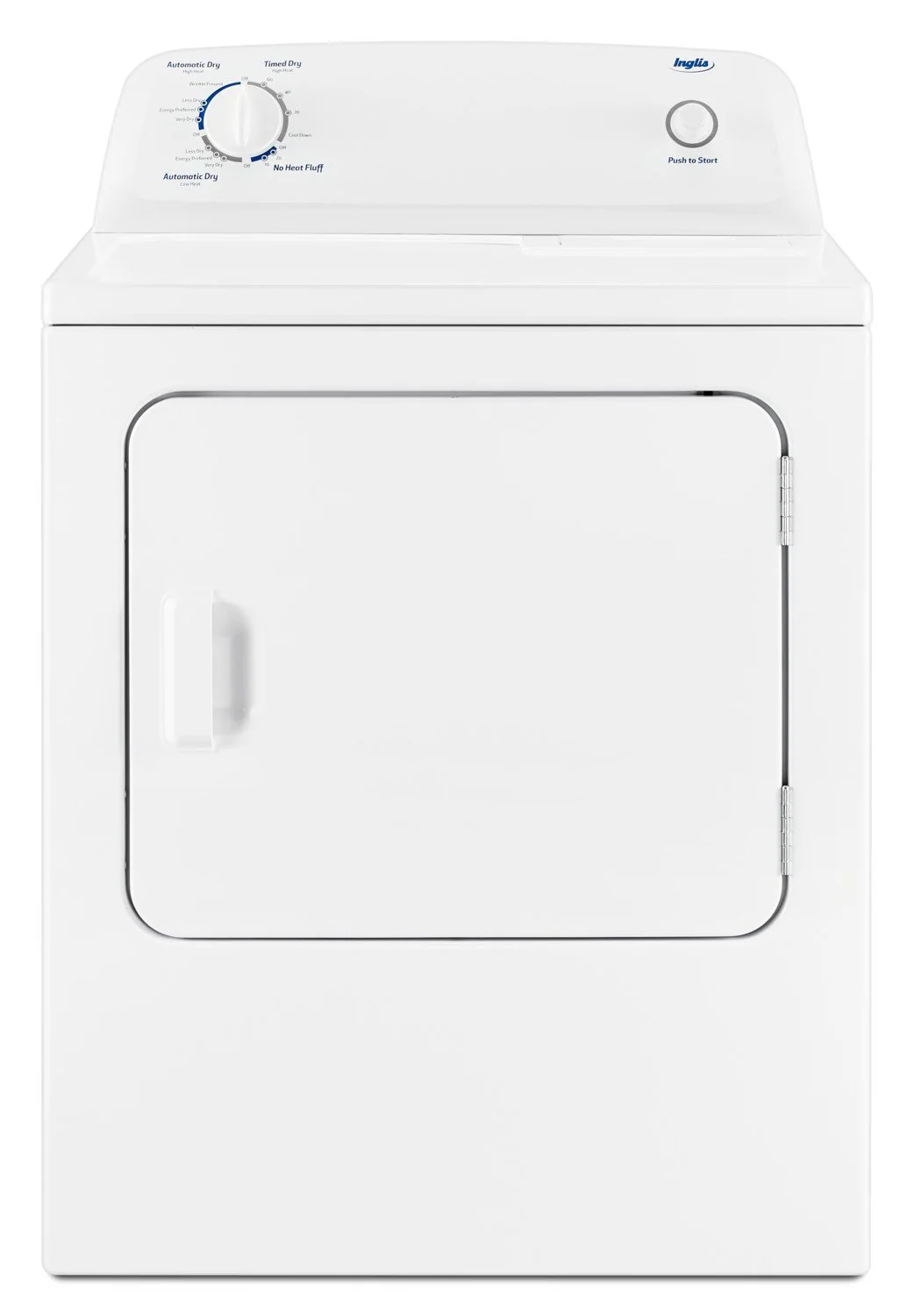 Inglis 4.4 Cu. Ft. I.E.C. Top-Load Washer and 6.5 Cu. Ft. Electric Dryer - White - Image 3