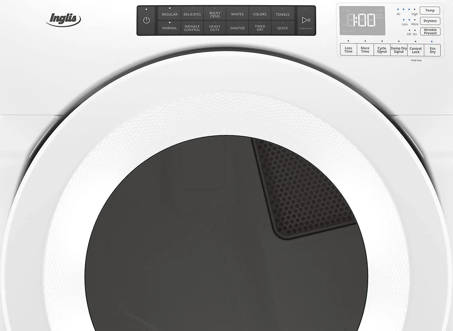 Inglis 7.4 Cu. Ft. Electric Dryer with Intuitive Touch Controls - YIED5900HW - Image 2