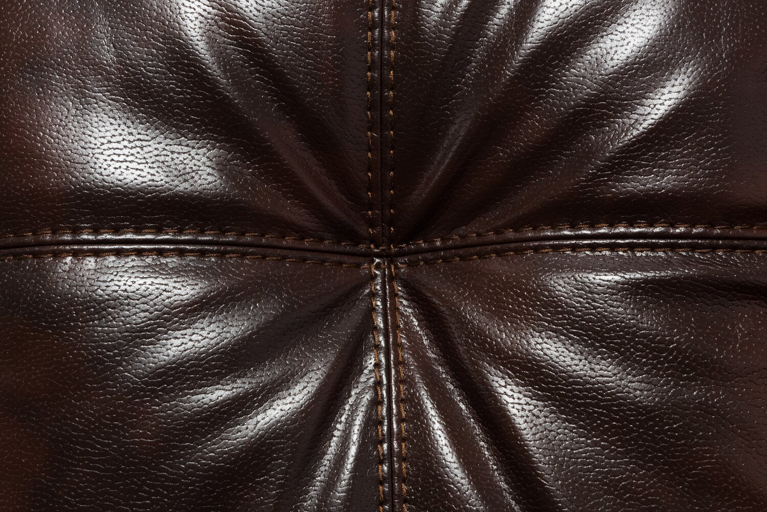 Irene 2-Piece Leath-Aire Right-Facing Sectional - Brown - Image 7