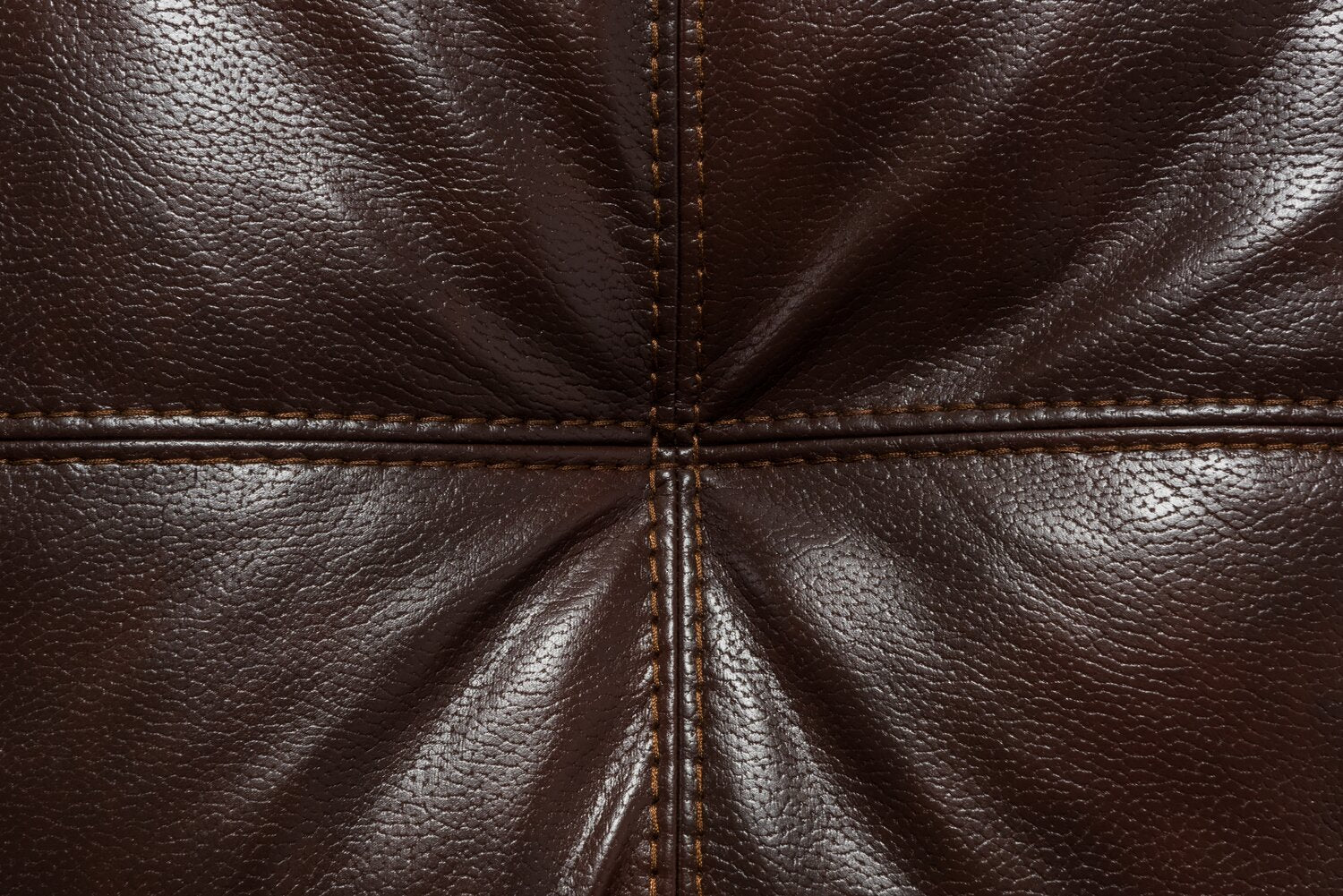 Irene Leath-Aire Sofa - Brown - Image 4