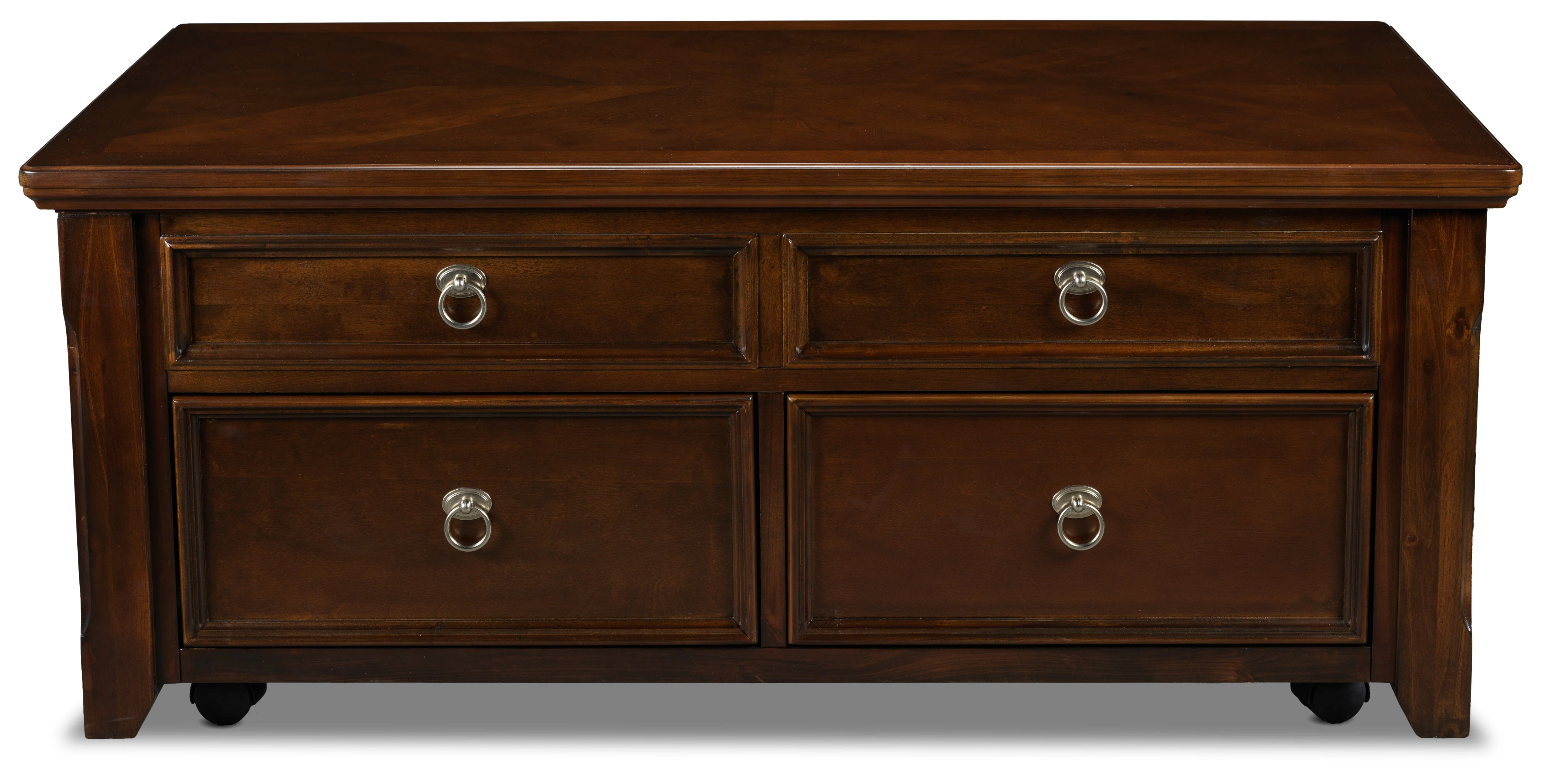 Isaias Lift-Top Coffee Table - Walnut - Image 3