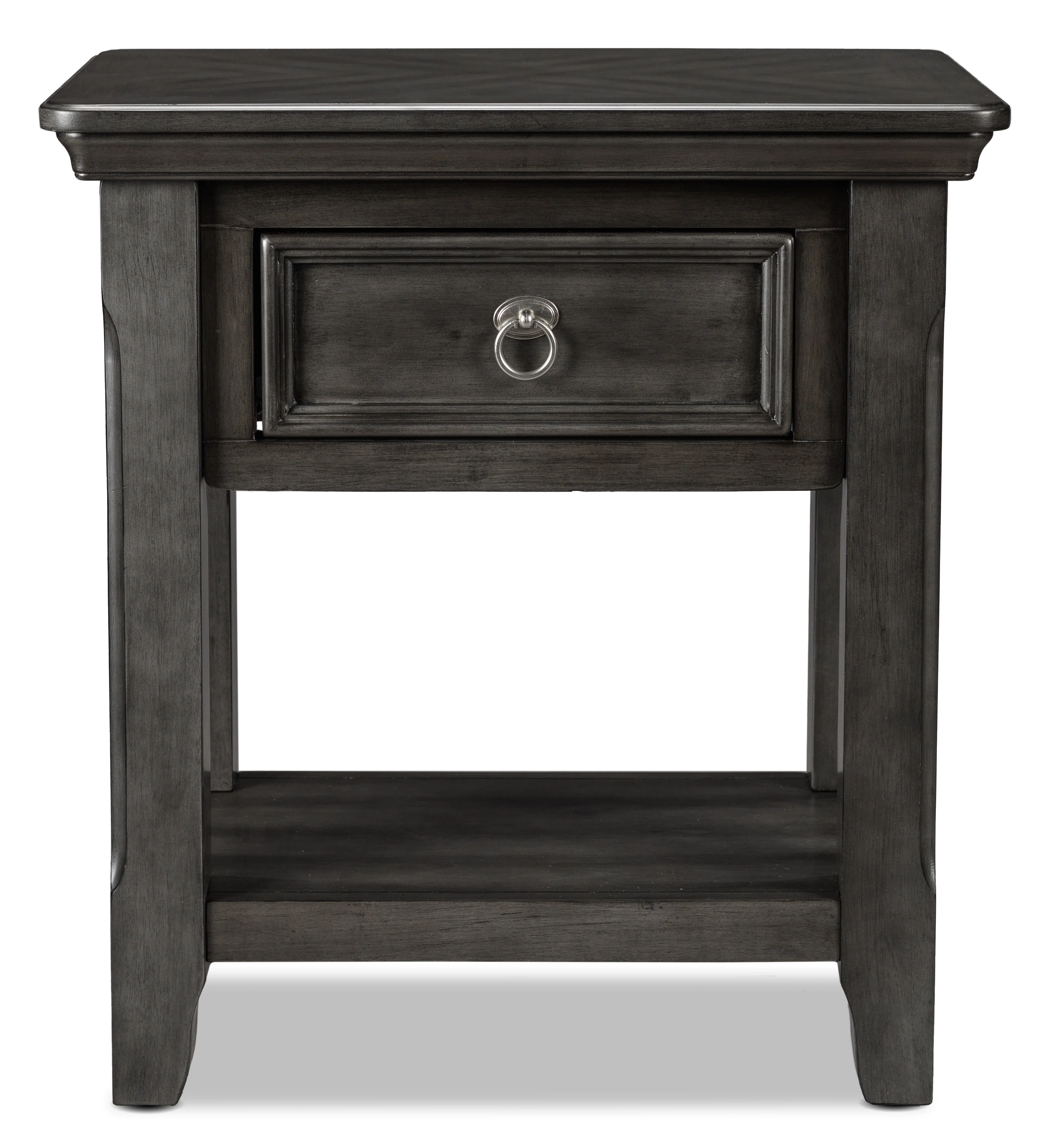 Isaias Side Table - Grey - Image 3