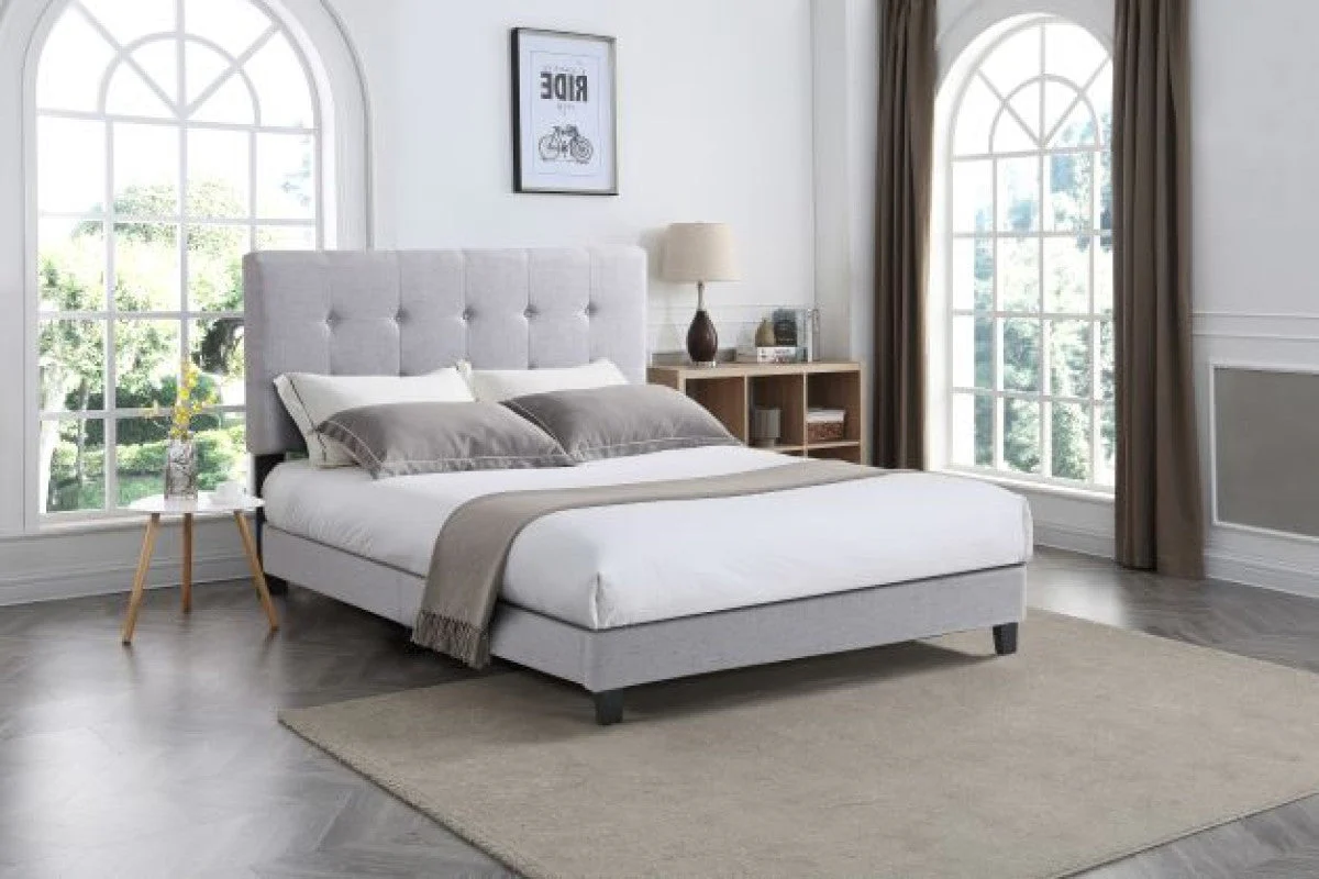Ivy Twin Bed - Light Grey - Image 2