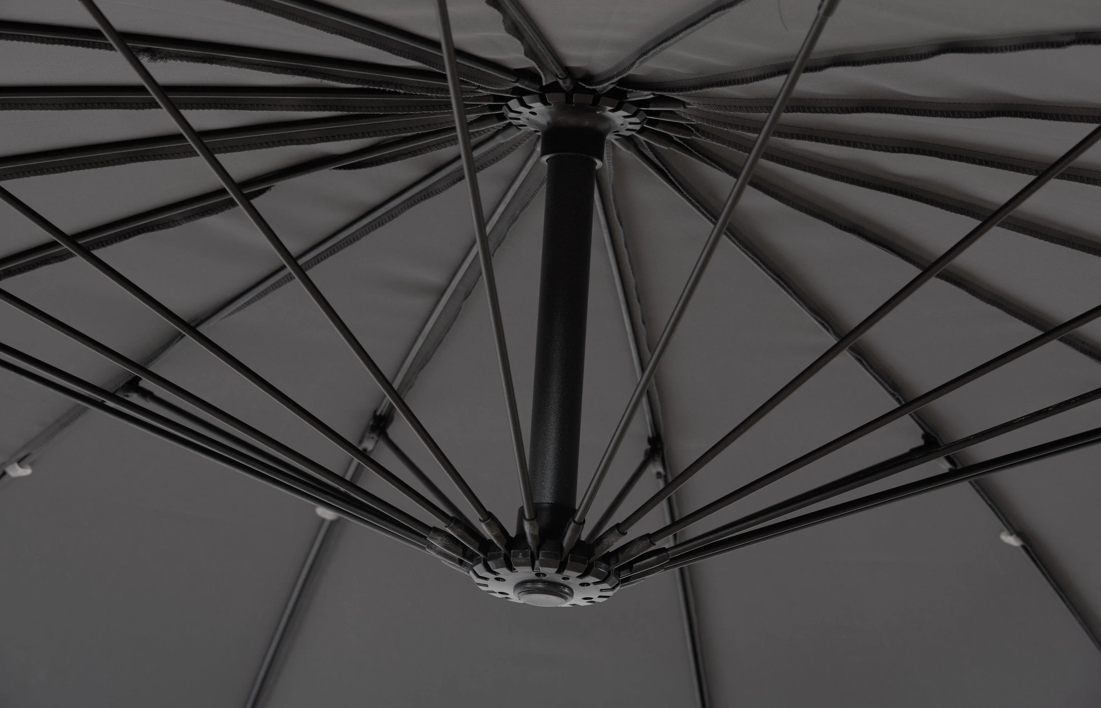 Jeju Patio Umbrella - Charcoal - Image 3