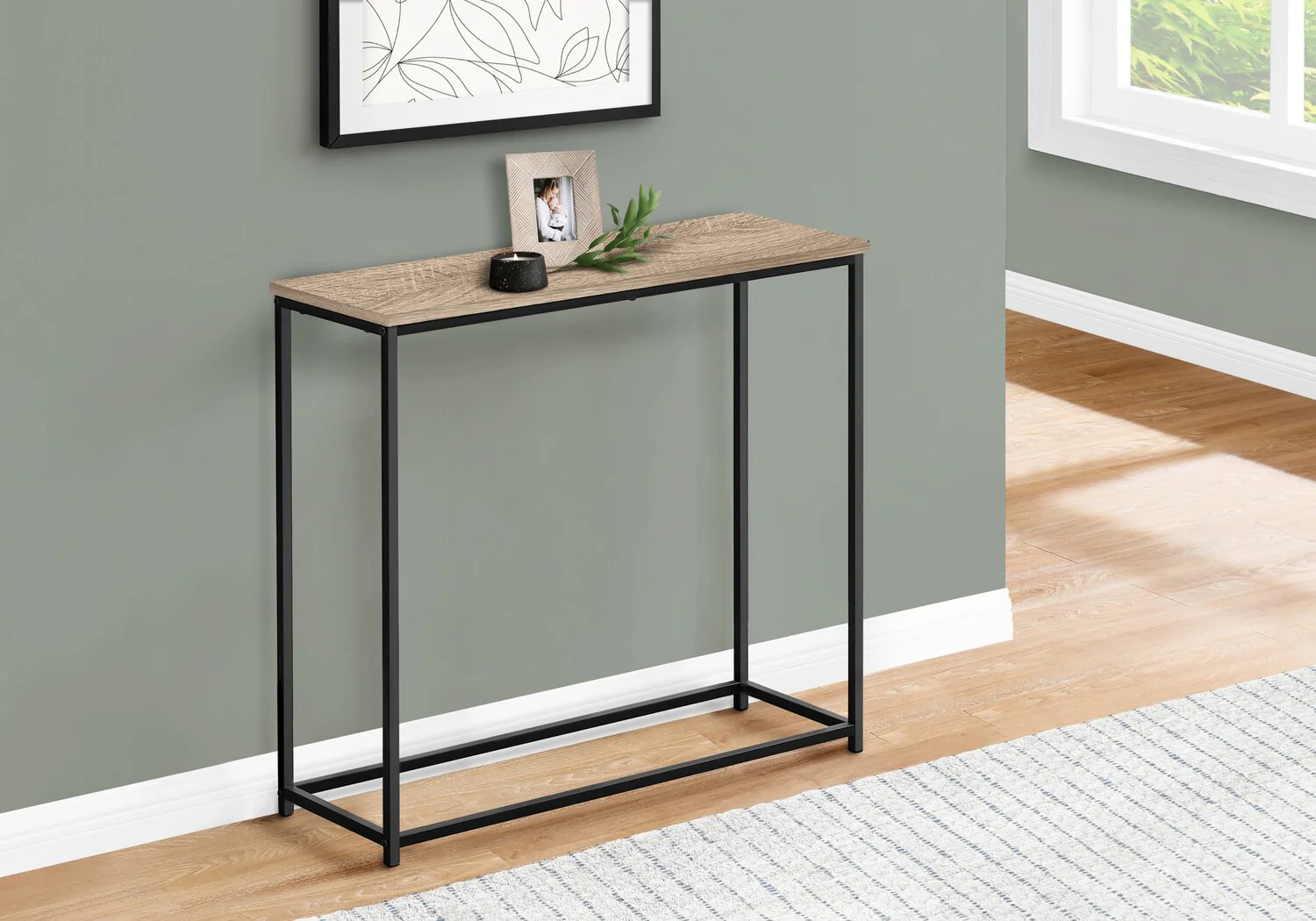Julien Sofa Table - Dark Taupe - Image 3