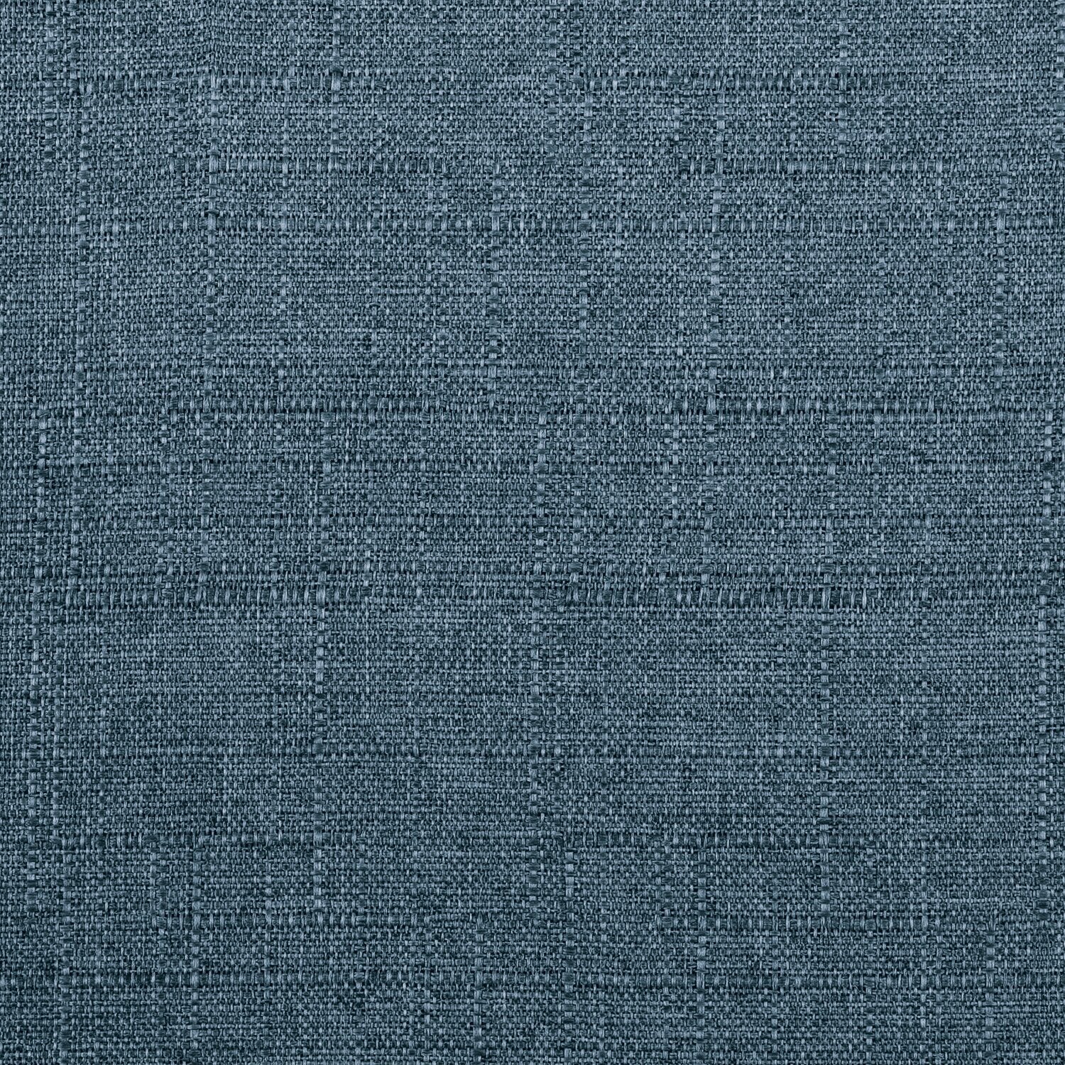 Kentucky Linen-Look Fabric Accent Chair - Blue - Image 8