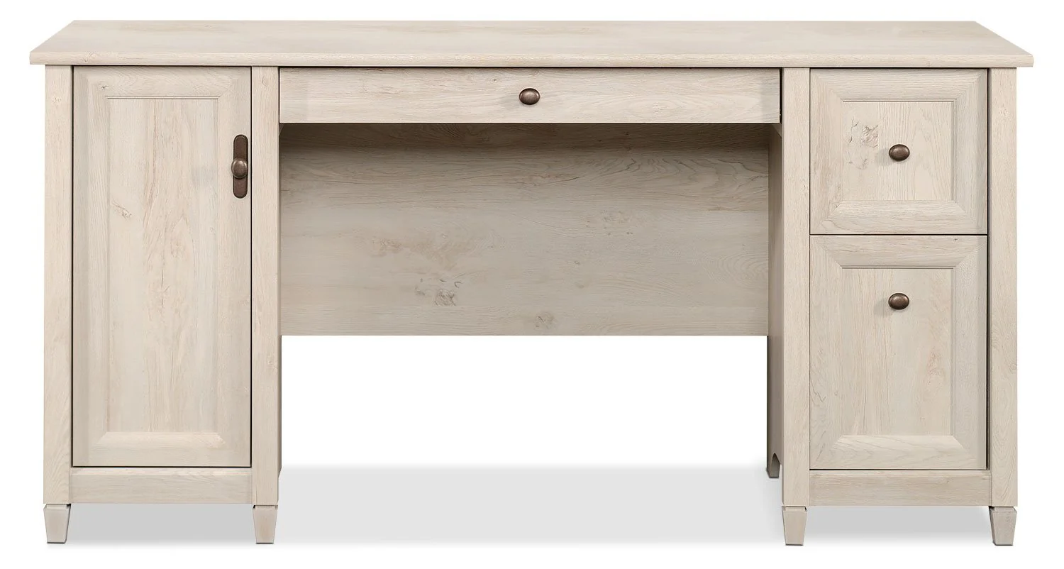 Kidderminster Computer Desk - Chalked Chestnut - Image 2