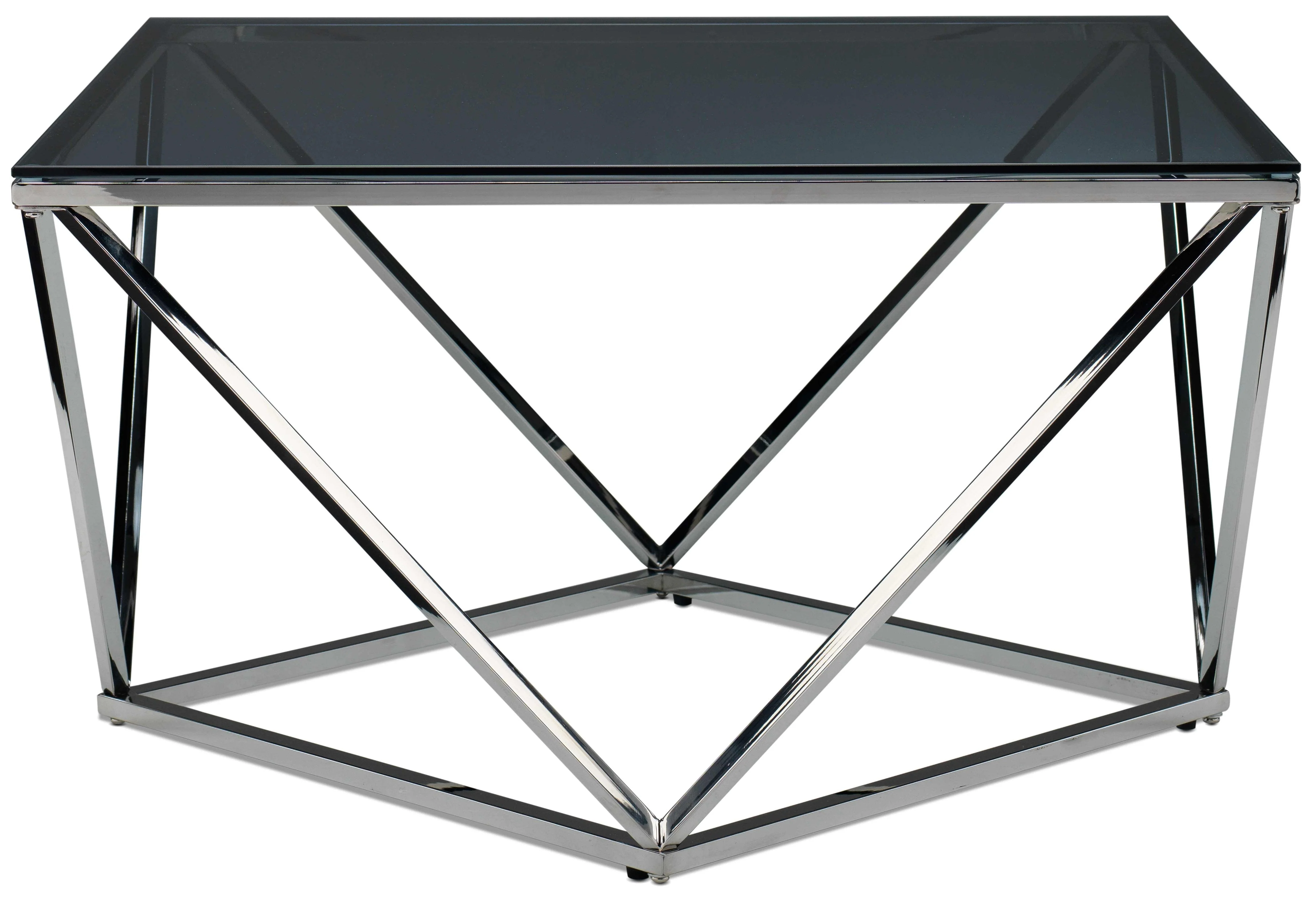 Kieran Coffee Table - Silver/Black - Image 3