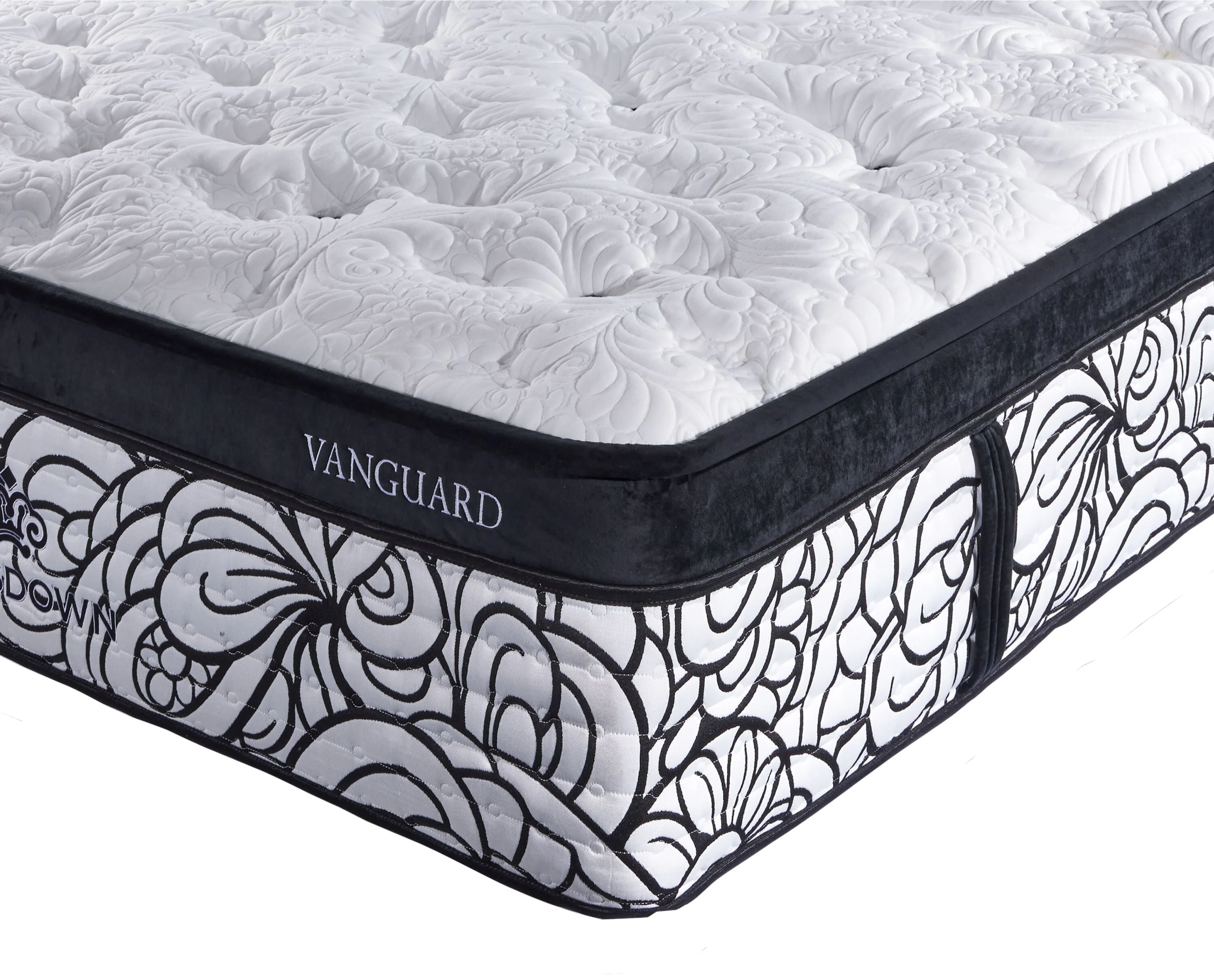 Kingsdown Forerunner Medium Euro Top Full Mattress Set