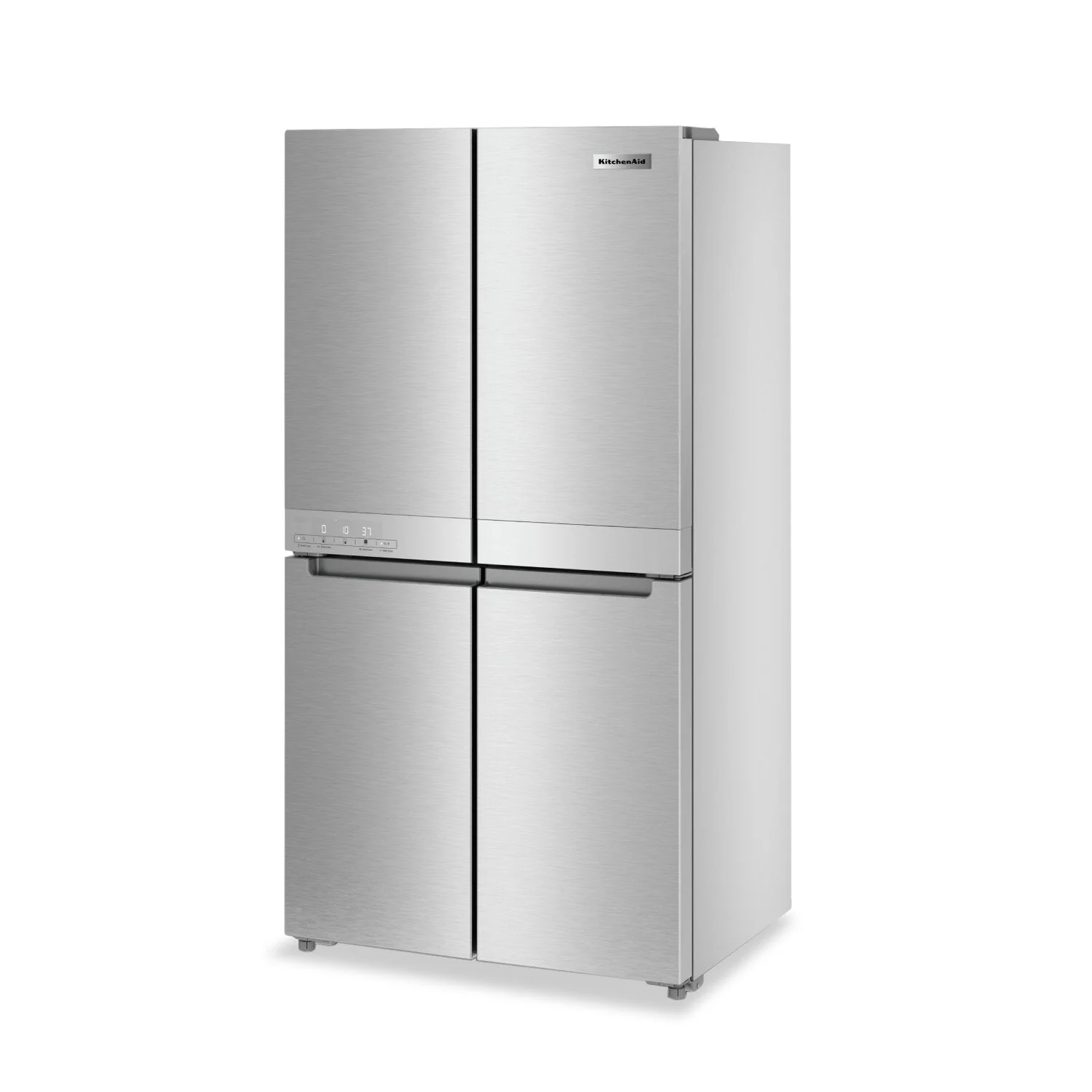 KitchenAid 19.4 Cu. Ft. Counter-Depth 4-Door Refrigerator - KRQC506MPS - Image 2