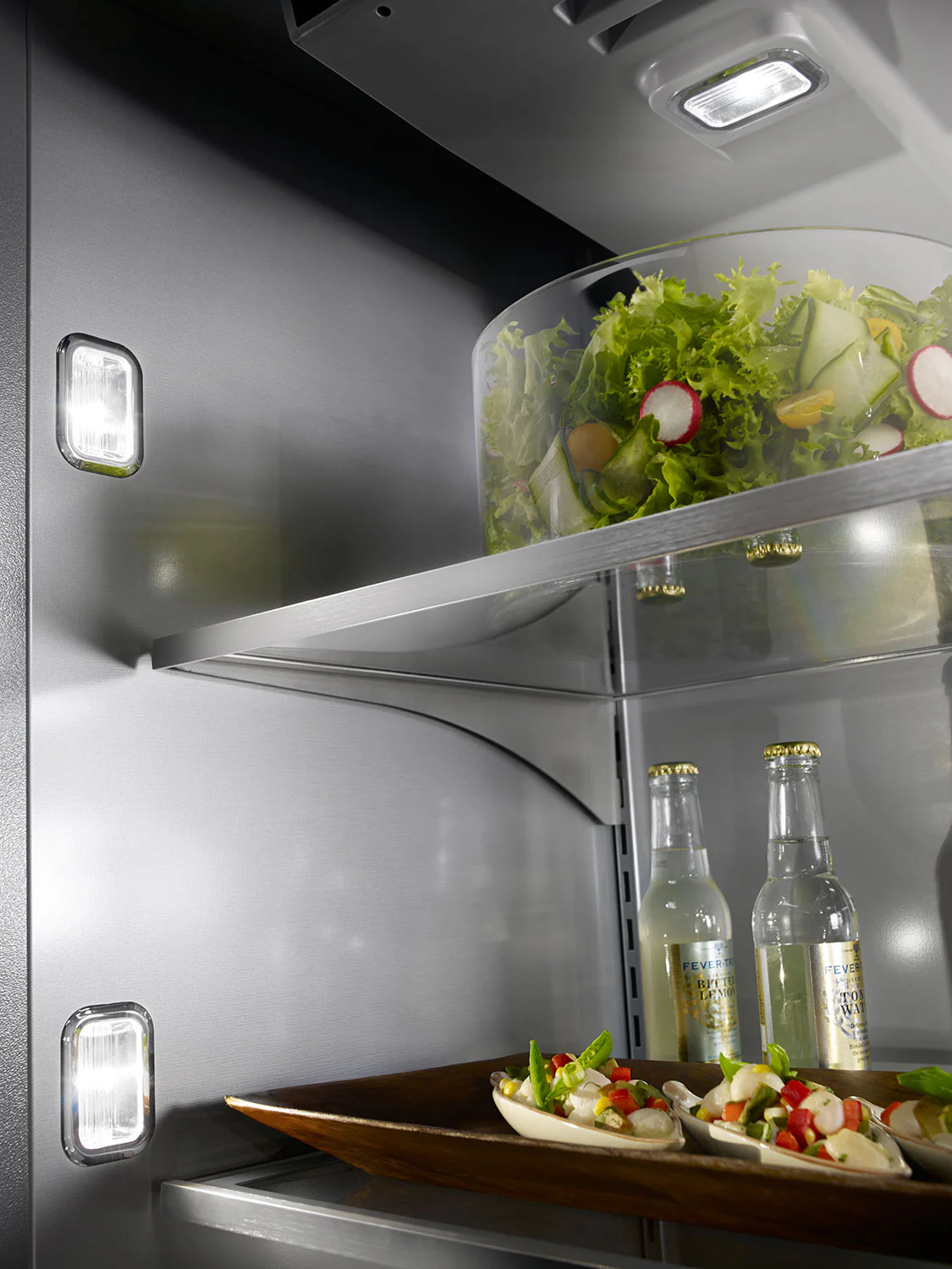 KitchenAid 20.9 Cu. Ft. Built-In Bottom-Mount Refrigerator - KBBR306ESS - Image 5