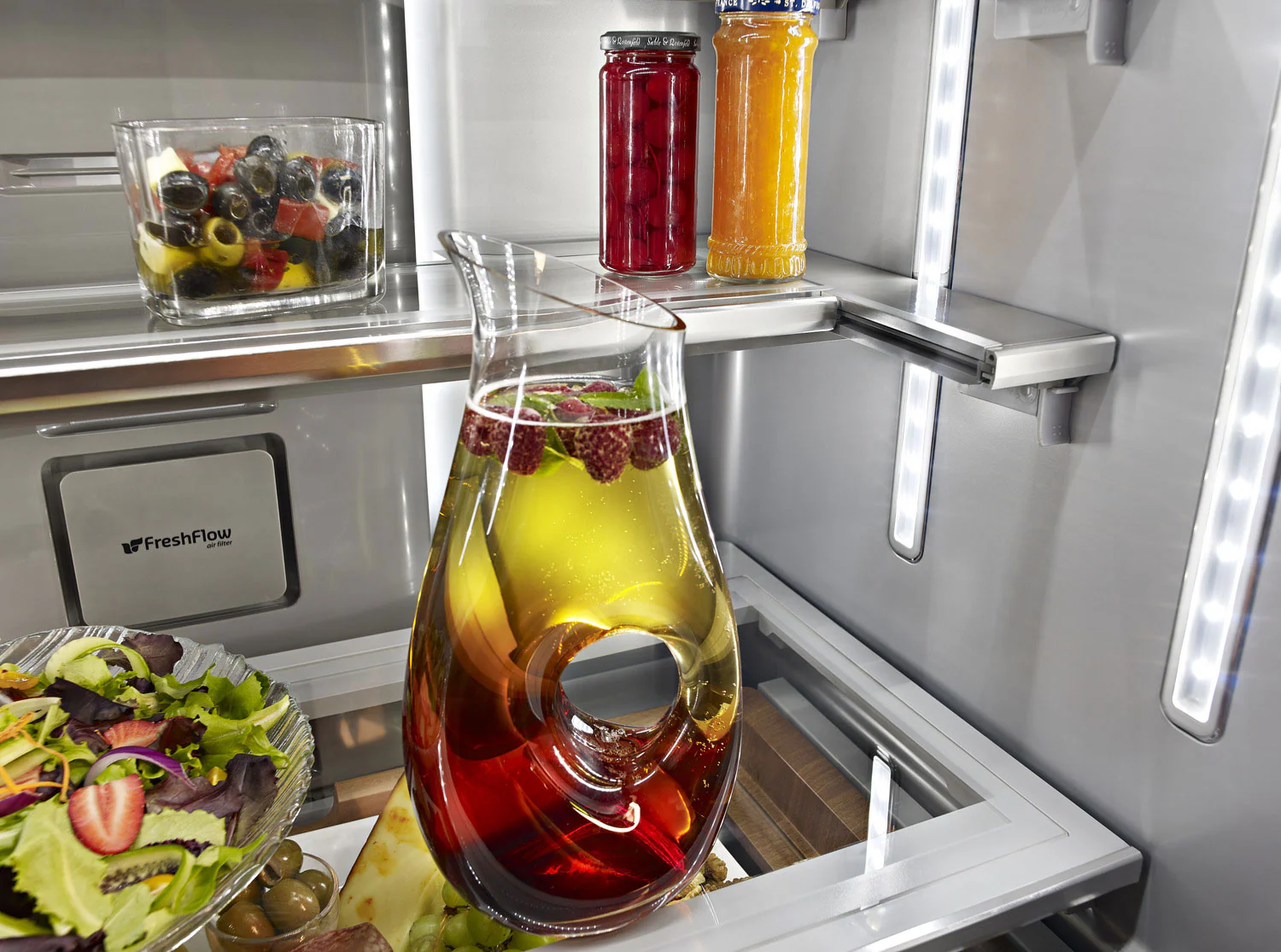 KitchenAid 23.8 Cu. Ft. French-Door Refrigerator - KRFC704FPS - Image 5