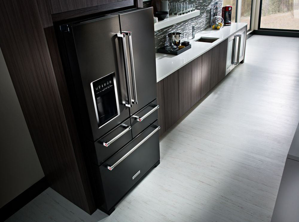 KitchenAid 25.8 Cu. Ft. Multi-Door Refrigerator - KRMF706EBS - Image 5