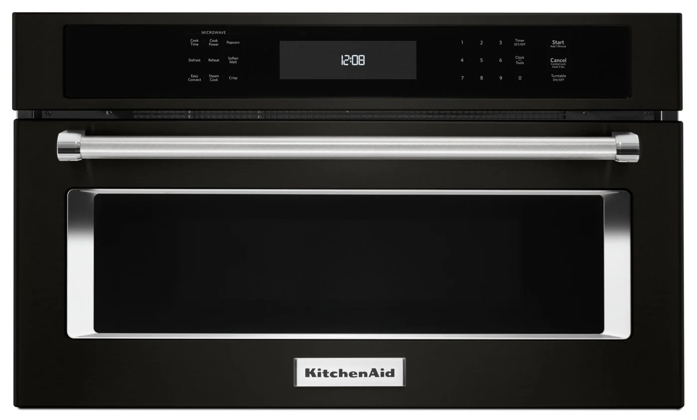 KitchenAid 27" Built-In Microwave Oven with Convection Cooking - KMBP107EBS