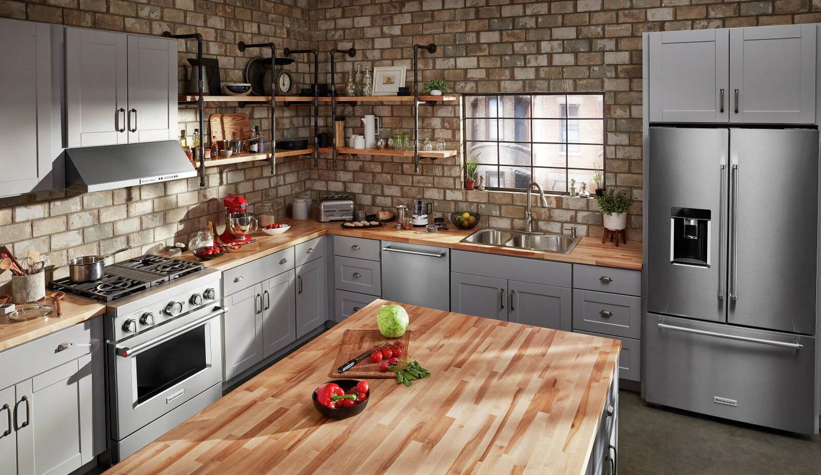 KitchenAid 30'' Smart Commercial-Style Dual Fuel Range - KFDC500JSS - Image 3