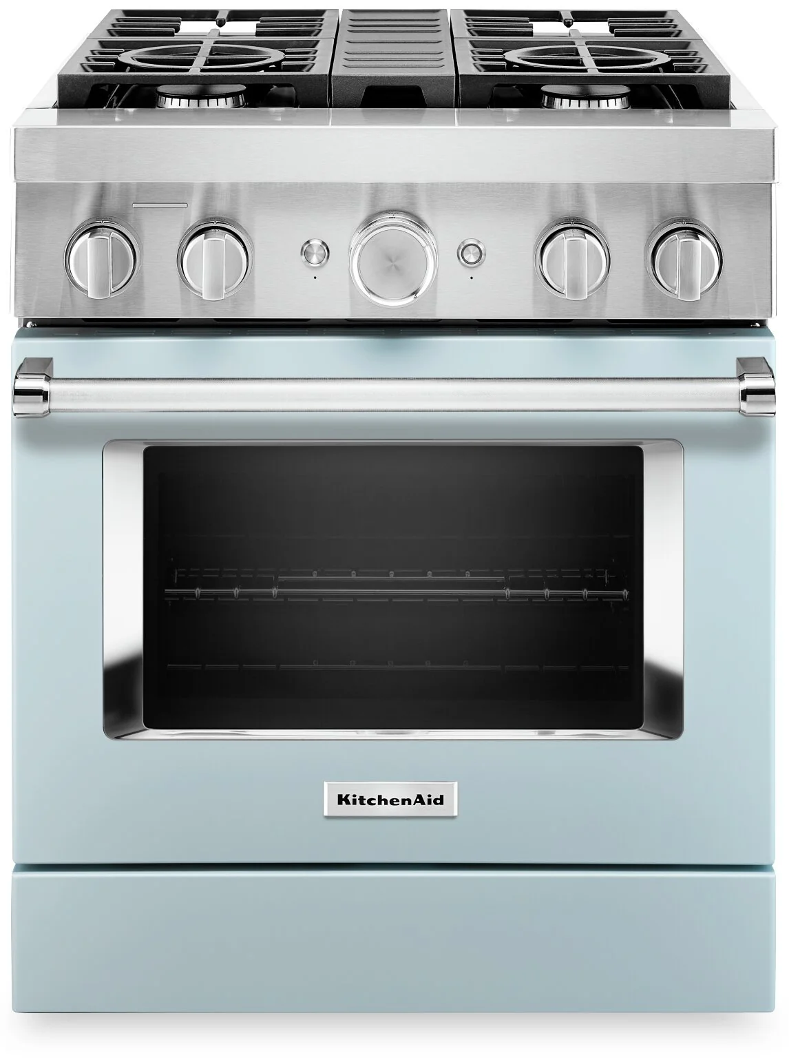 KitchenAid 30'' Smart Commercial-Style Gas Range - KFGC500JIB