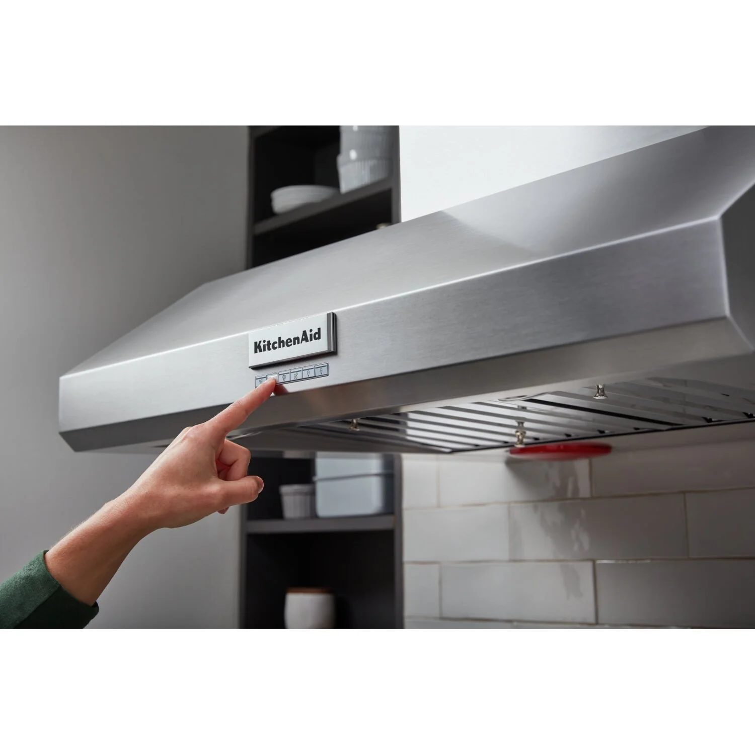KitchenAid® 36" Commercial-Style Wall-Mount Canopy Range Hood - KVWC956KSS - Image 7