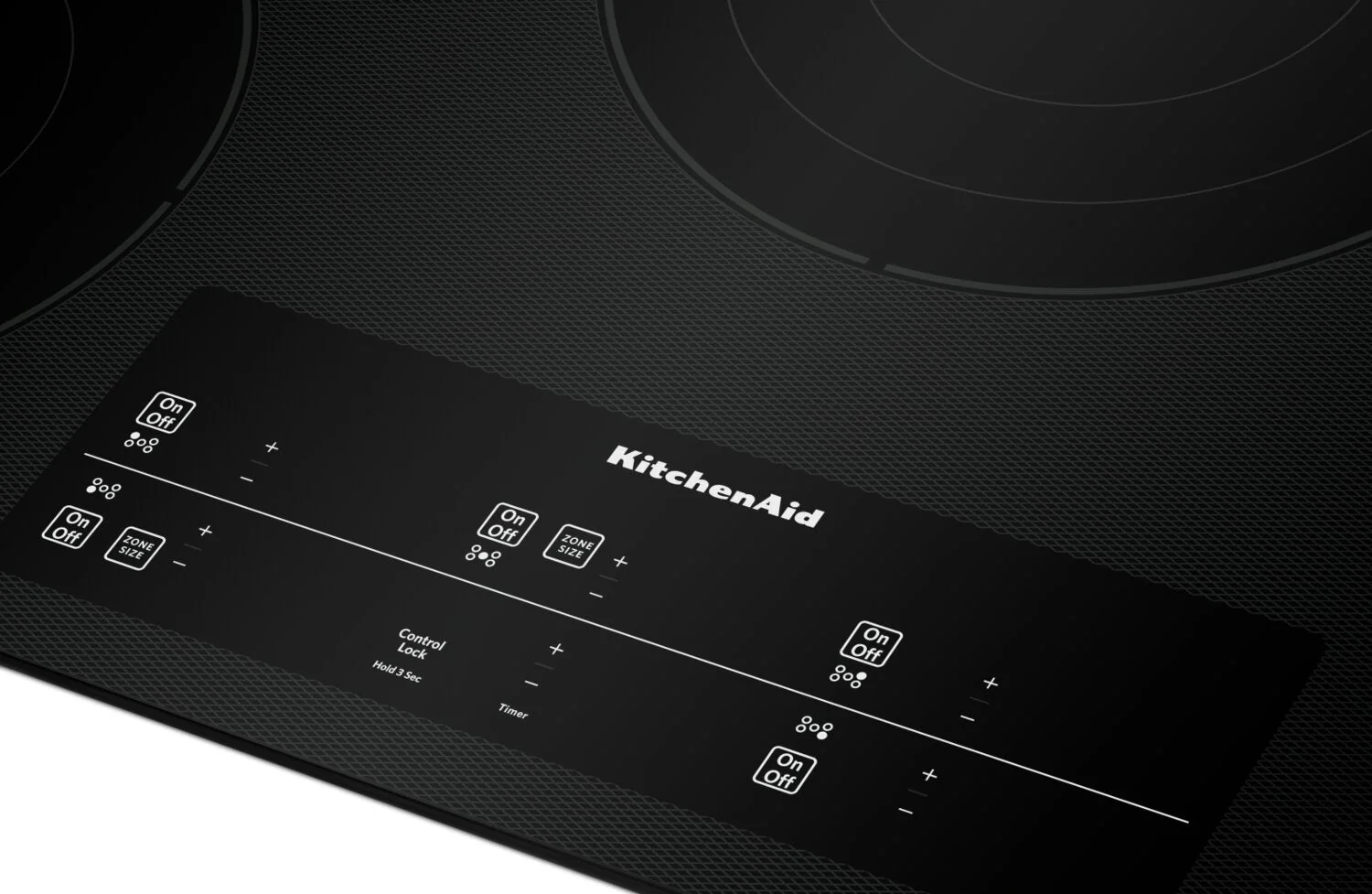 KitchenAid 36" Electric Cooktop with Touch-Activated Controls - KCES956KBL - Image 2