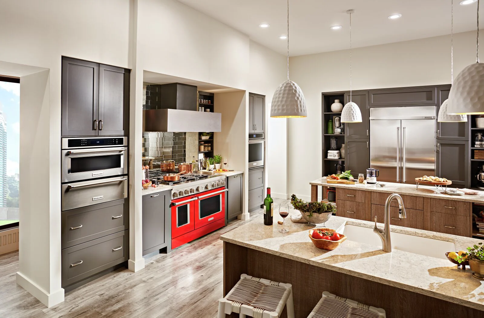 KitchenAid 48'' Smart Commercial-Style Dual Fuel Range with Griddle - KFDC558JPA - Image 8