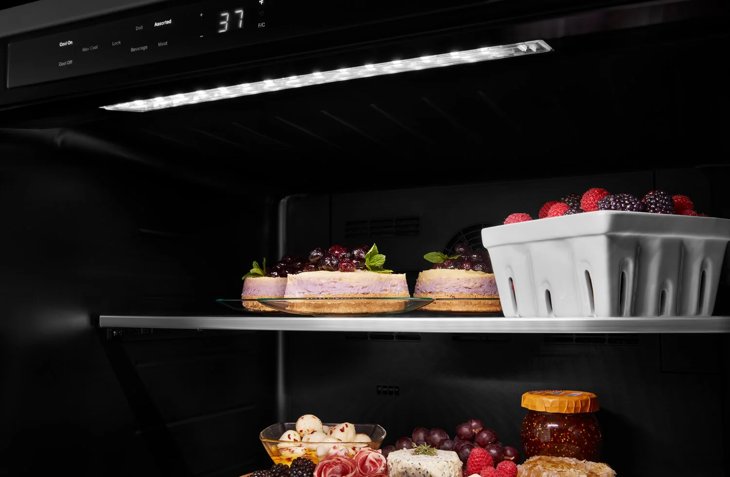 KitchenAid 5.2 Cu. Ft. Left-Opening Under-Counter Refrigerator - KURL314KBS - Image 7