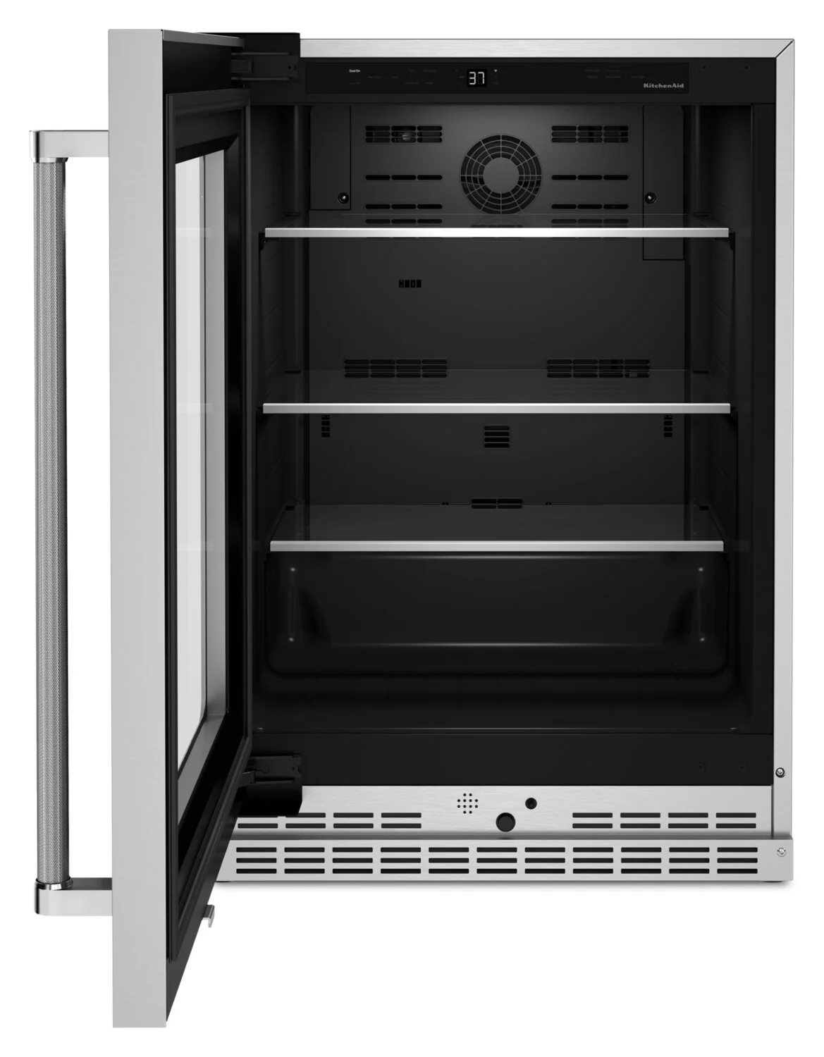 KitchenAid 5.2 Cu. Ft. Left-Opening Under-Counter Refrigerator - KURL314KSS - Image 3