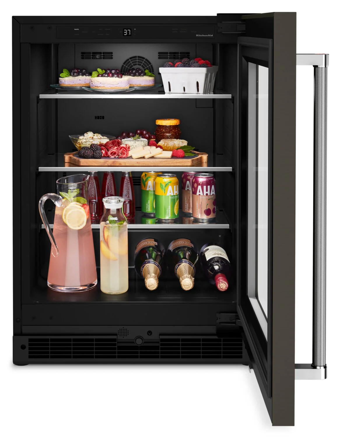 KitchenAid 5.2 Cu. Ft. Right-Opening Under-Counter Refrigerator - KURR314KBS - Image 5