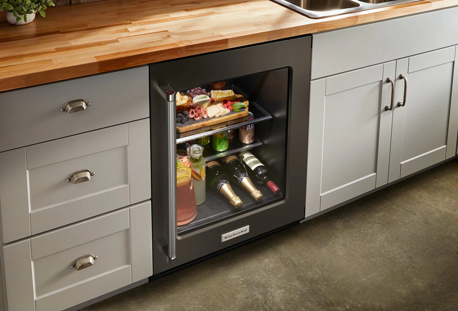 KitchenAid 5.2 Cu. Ft. Right-Opening Under-Counter Refrigerator - KURR314KBS - Image 9