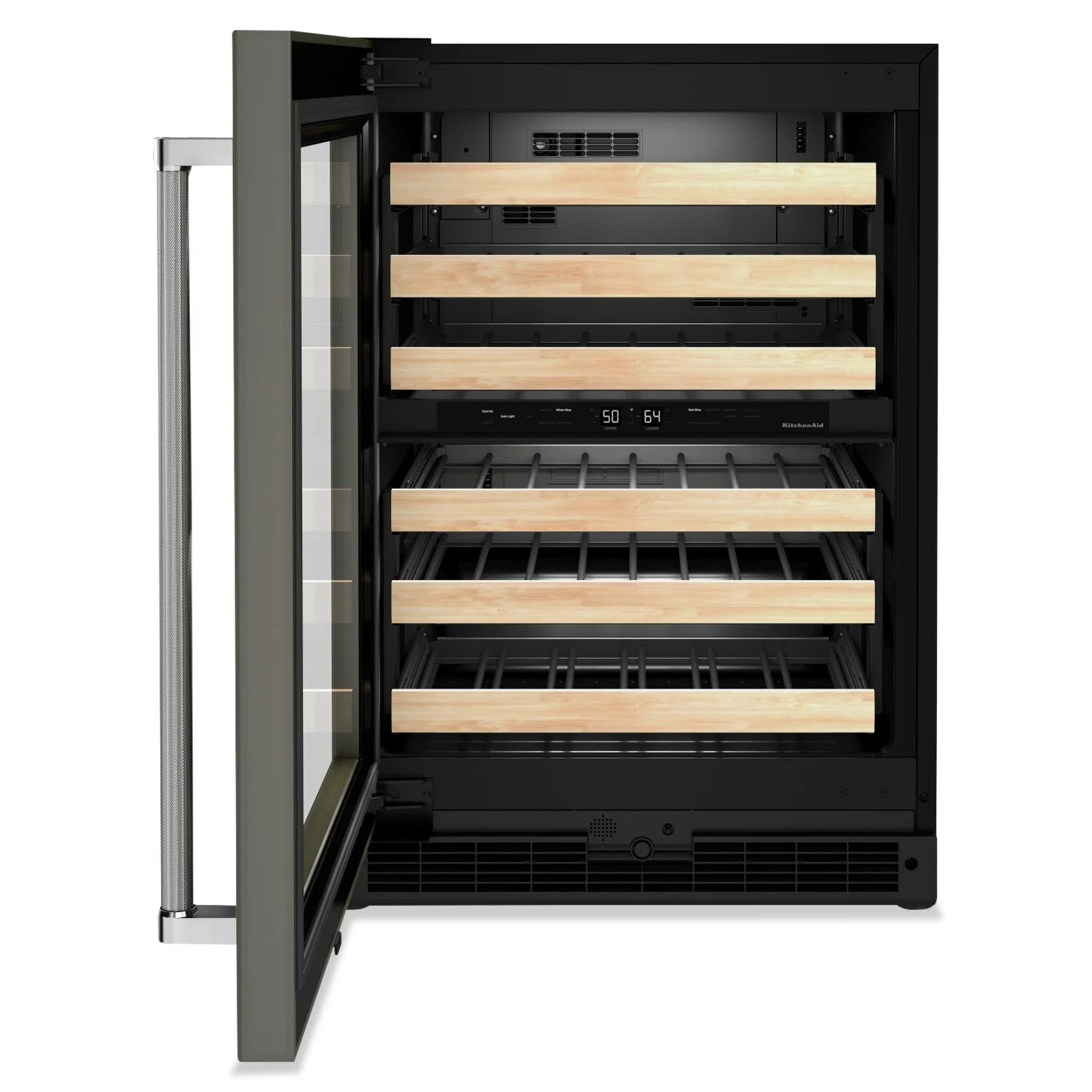 KitchenAid 5 Cu. Ft. 46-Bottle Panel-Ready Wine Cellar - KUWL214KPA - Image 2