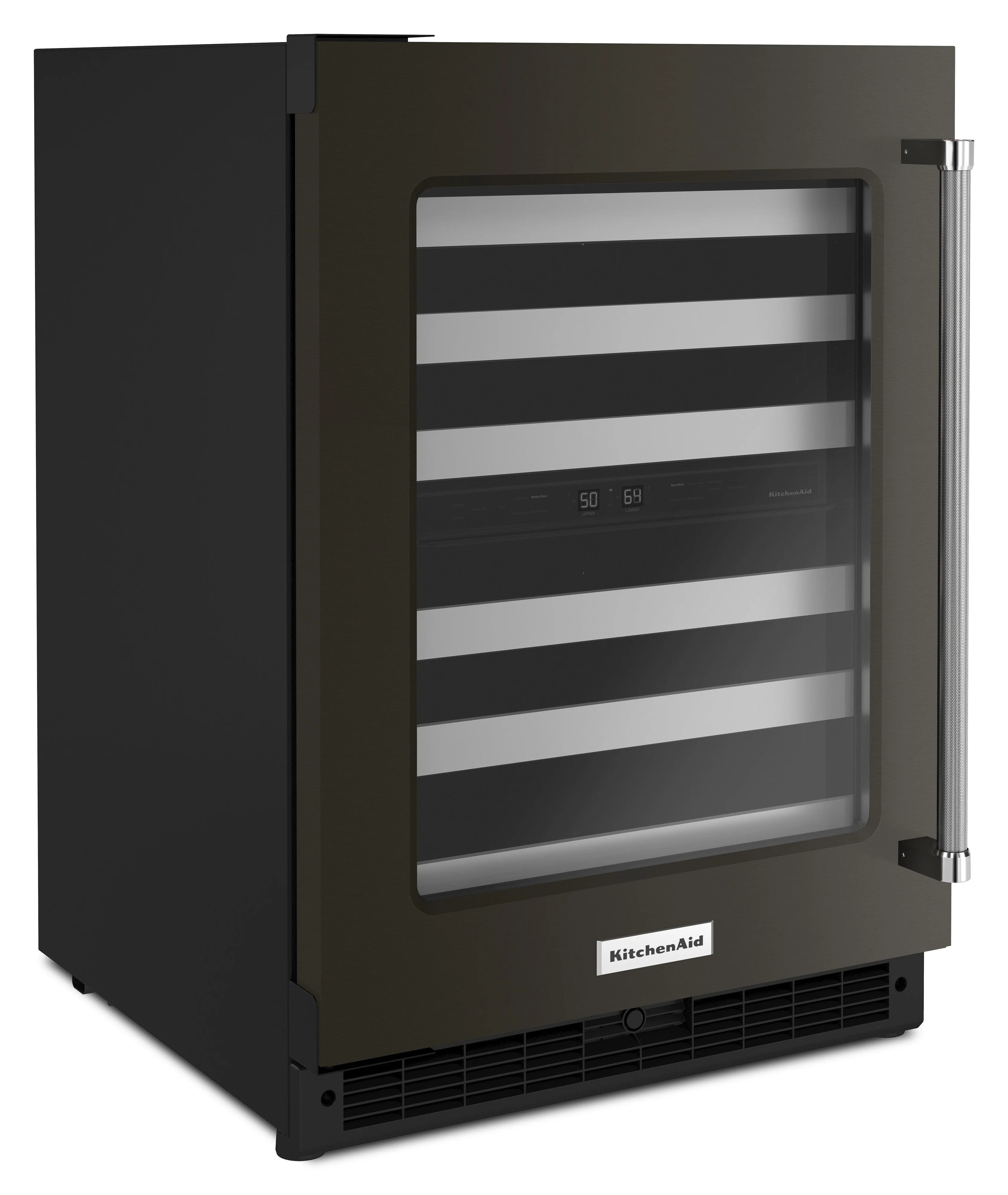 KitchenAid 5 Cu. Ft. 46-Bottle Wine Cellar with Left-Swing Door - KUWL314KBS - Image 2