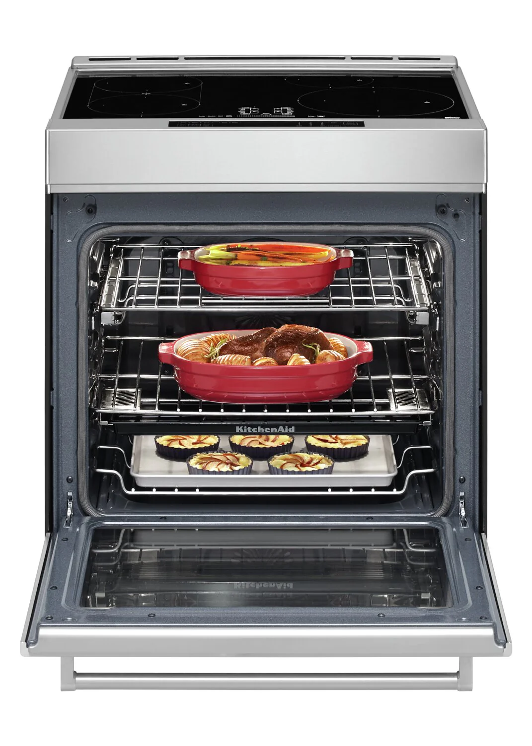 KitchenAid 6.4 Cu. Ft. Induction Range with Convection and Air Fry - KSIS730PSS - Image 4