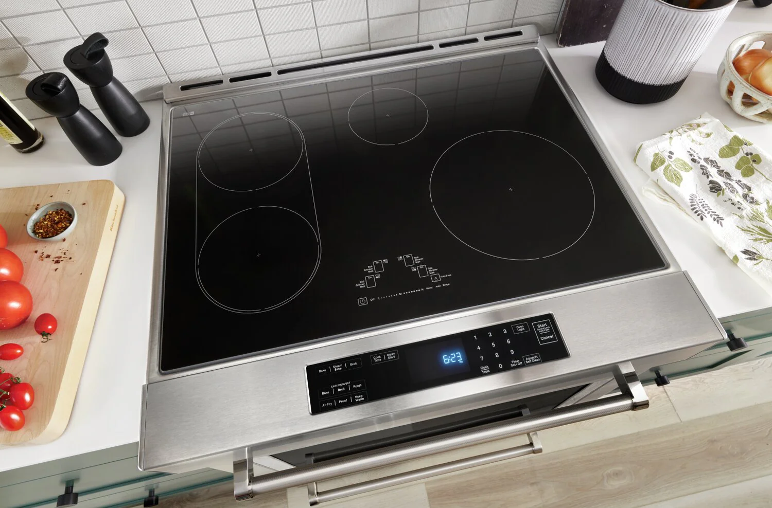 KitchenAid 6.4 Cu. Ft. Induction Range with Convection and Air Fry - KSIS730PSS - Image 5