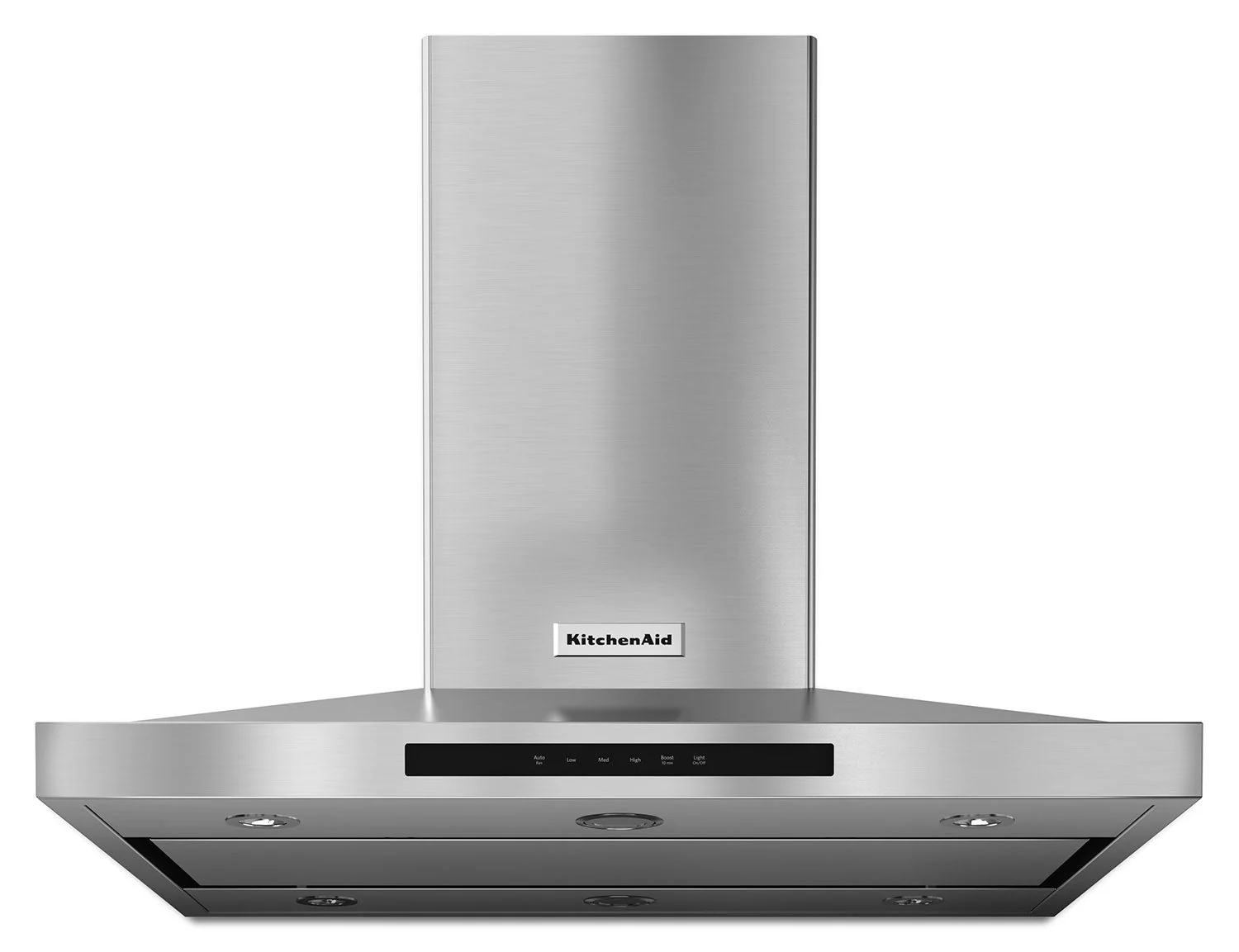 KitchenAid Stainless Steel 36" Island-Mount Canopy Range Hood - KVIB606DSS