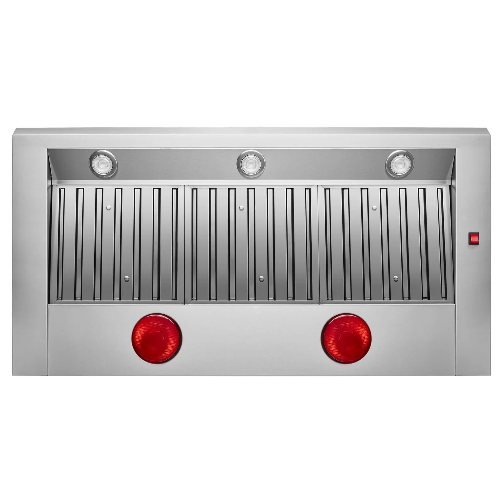 KitchenAid Stainless Steel 48" Commercial-Style Wall-Mount Canopy Range Hood - KVWC958KSS - Image 6