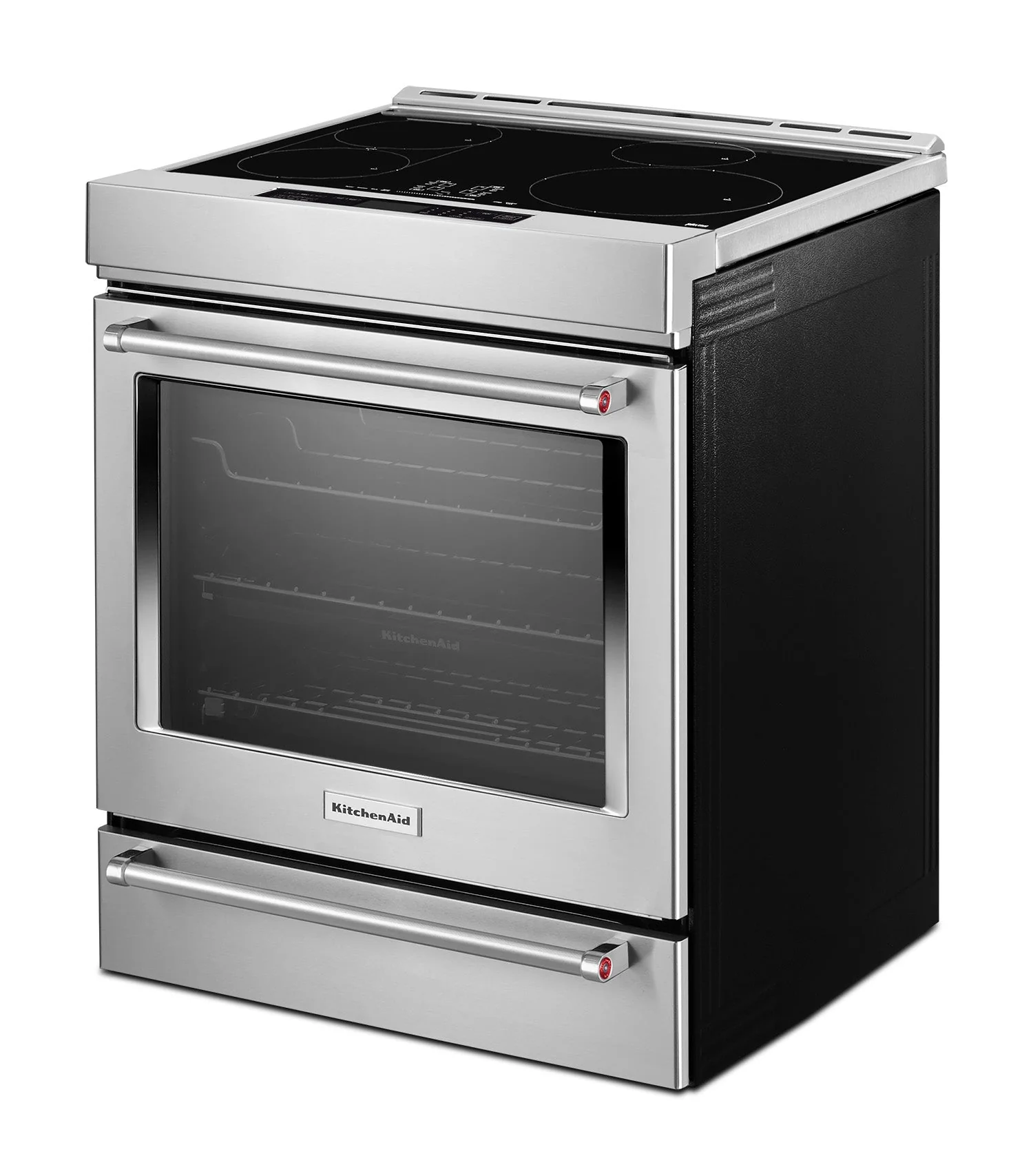 KitchenAid Stainless Steel Induction Slide-In Range with Air Fry (6.40 Cu Ft) - KSIS730PSS - Image 2