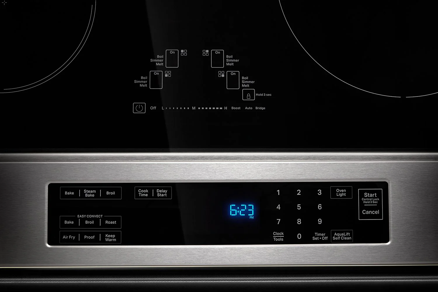 KitchenAid Stainless Steel Induction Slide-In Range with Air Fry (6.40 Cu Ft) - KSIS730PSS - Image 5