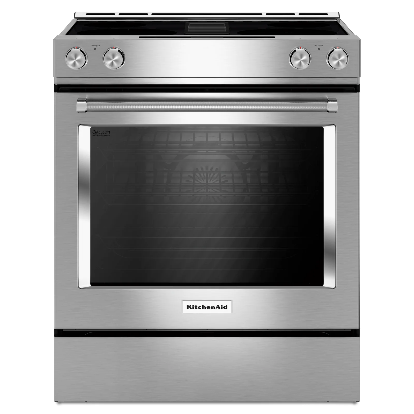 KitchenAid Stainless Steel Slide-In Electric Convection Range (6.4 Cu. Ft.) - KSEG950ESS
