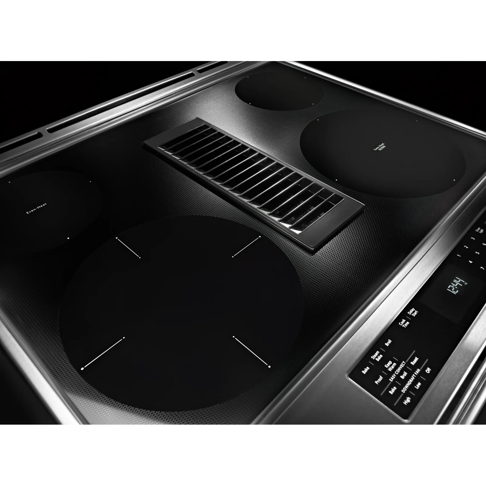 KitchenAid Stainless Steel Slide-In Electric Convection Range (6.4 Cu. Ft.) - KSEG950ESS - Image 3