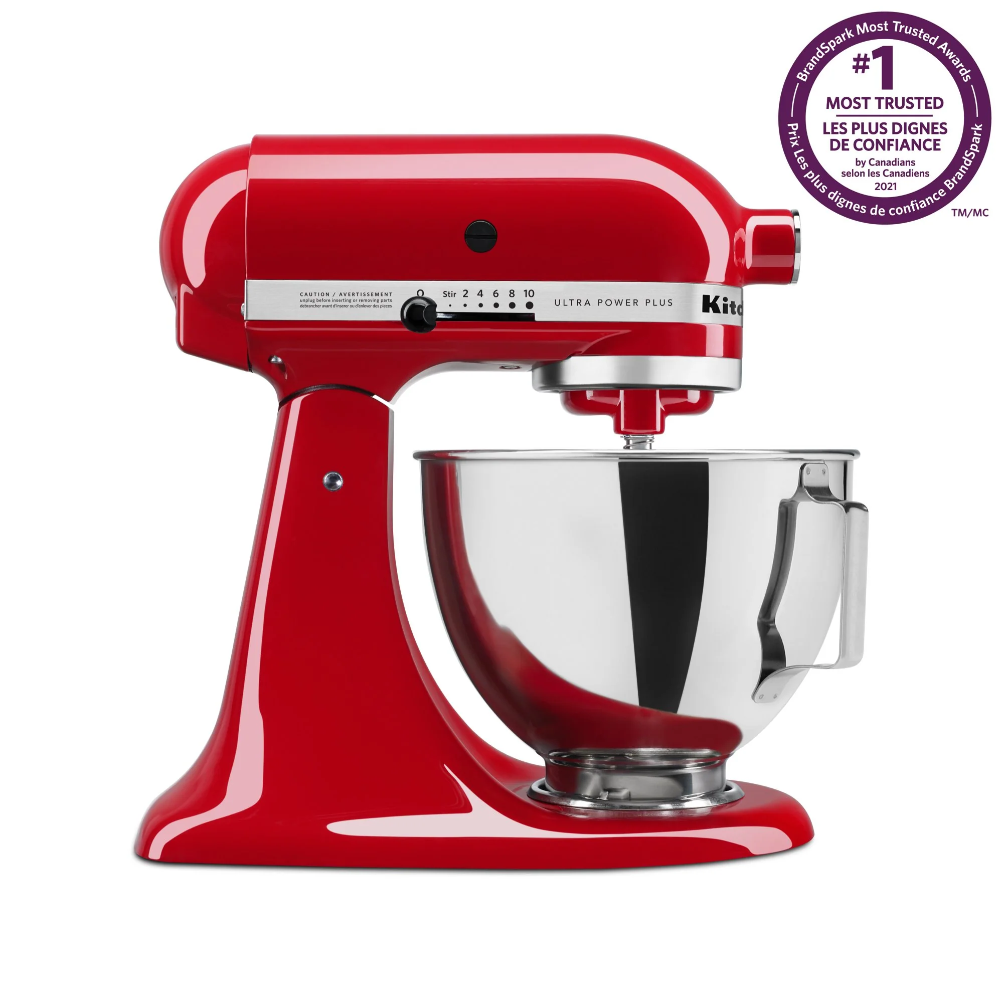 KitchenAid Ultra Power® Plus Series 4.5-Quart Tilt-Head Stand Mixer - KSM96ER - Image 7