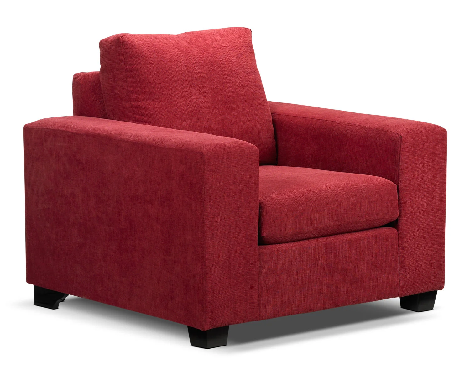 Knox Sofa, Loveseat and Chair Set - Red - Image 4