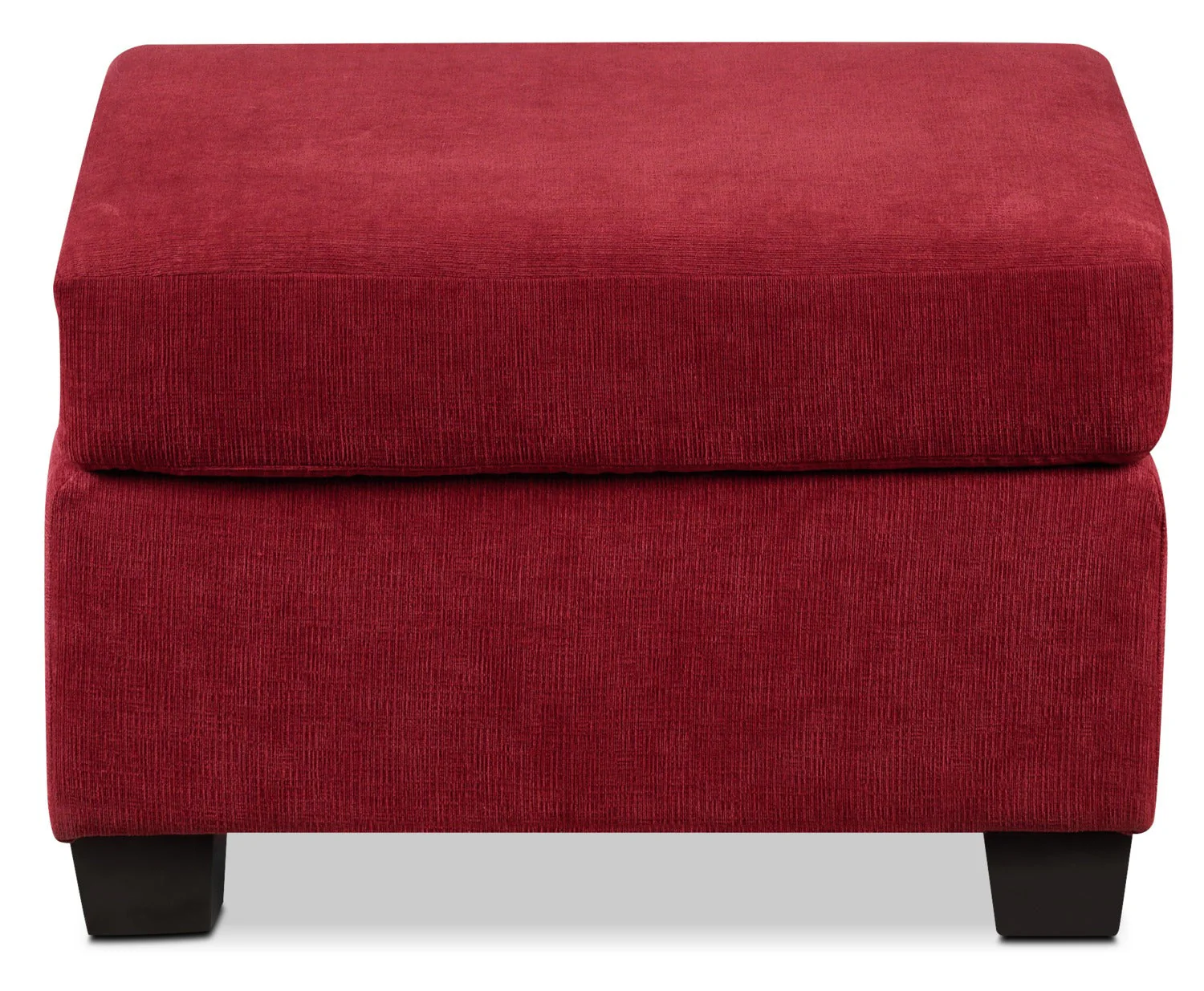 Knox Ottoman - Red - Image 2